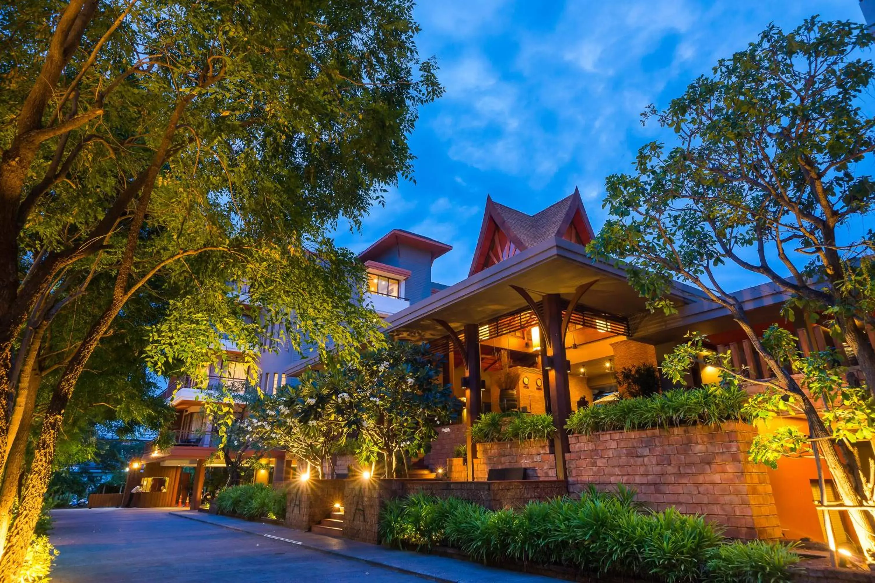 Facade/entrance in Ayrest Hua Hin Hotel