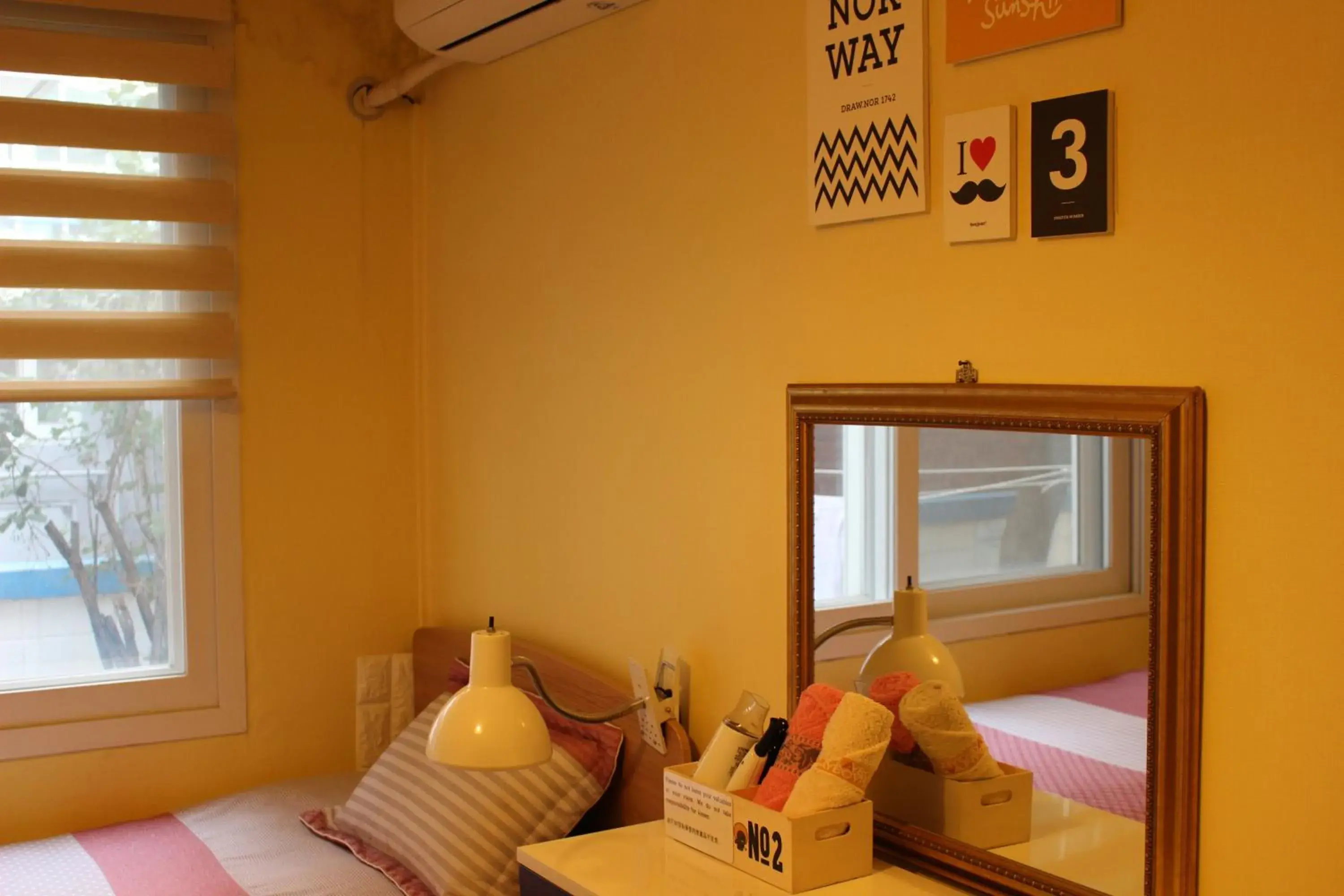 Bedroom, Seating Area in Hongdae Style Guesthouse