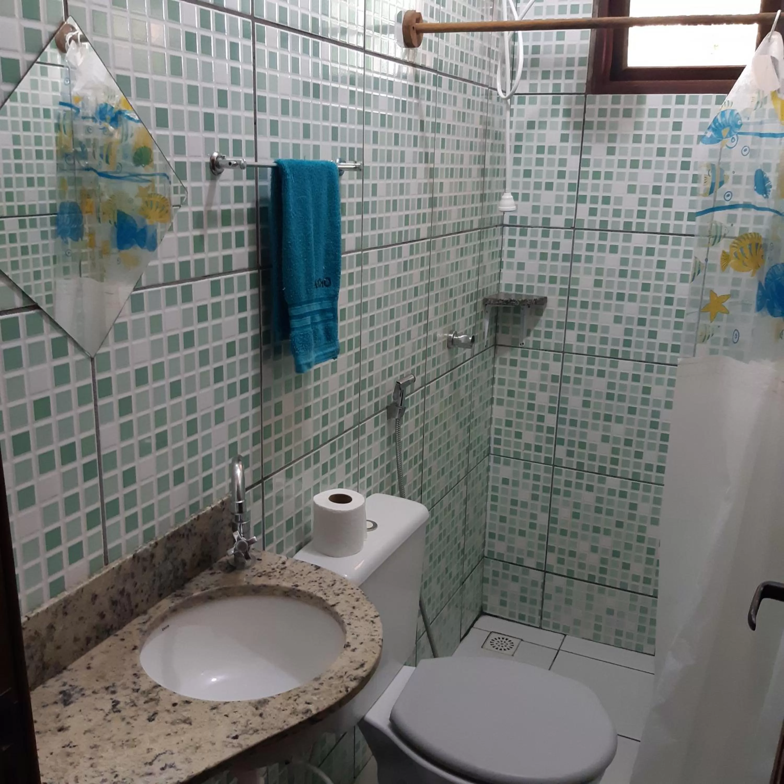 Bathroom in Pousada do Riacho