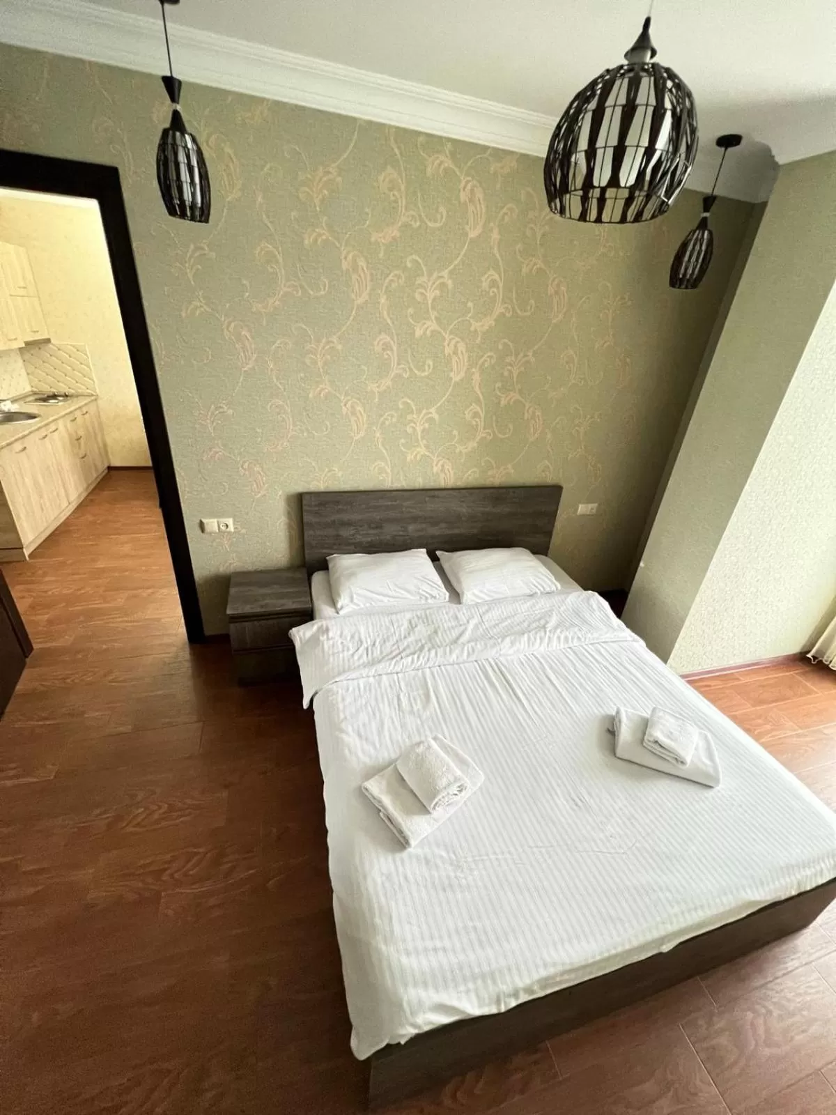 Bed in Holiday Lux Sea Towers Batumi