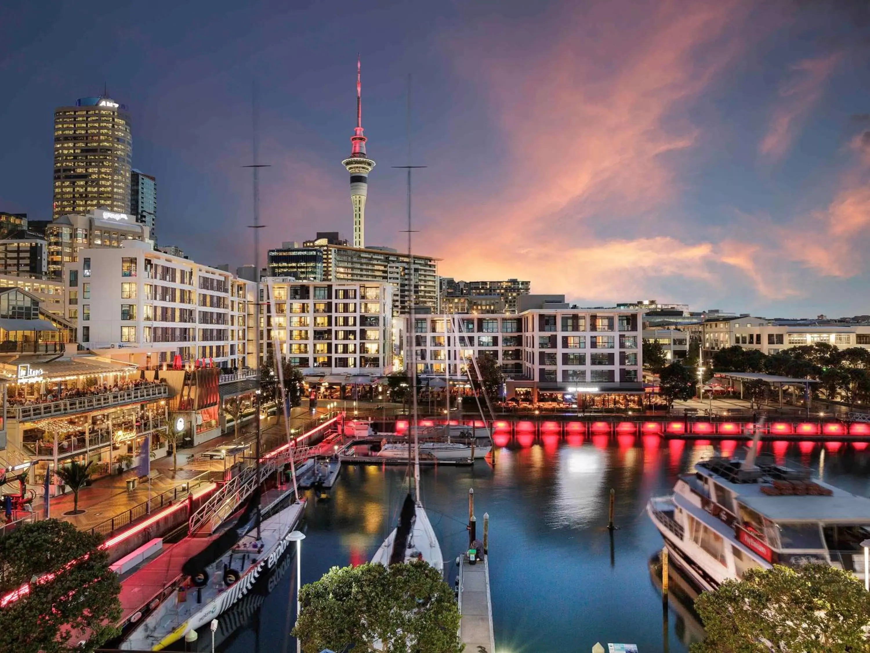 Property building in The Sebel Auckland Viaduct Harbour