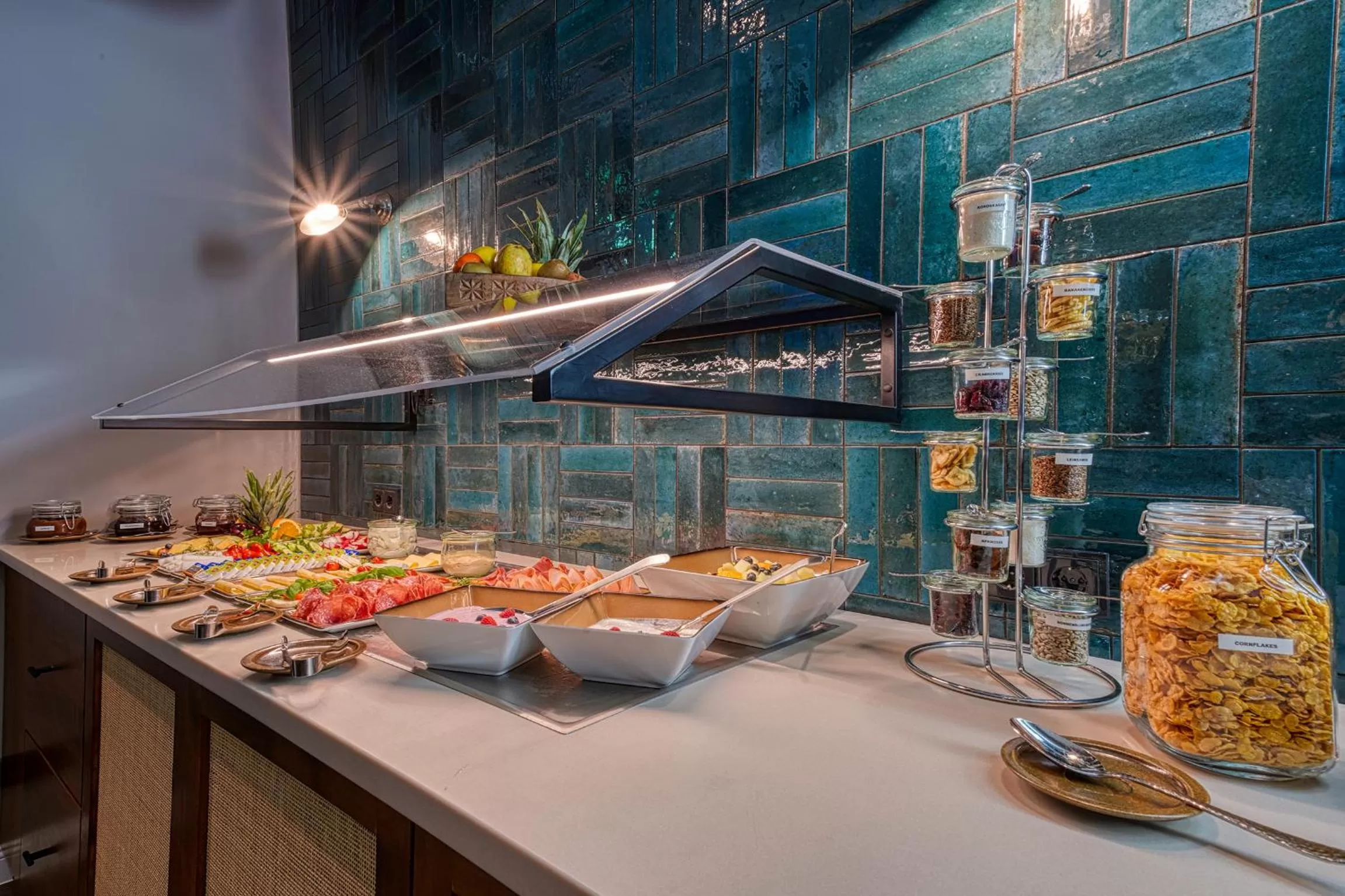 Buffet breakfast in NYCE Hotel Bonn