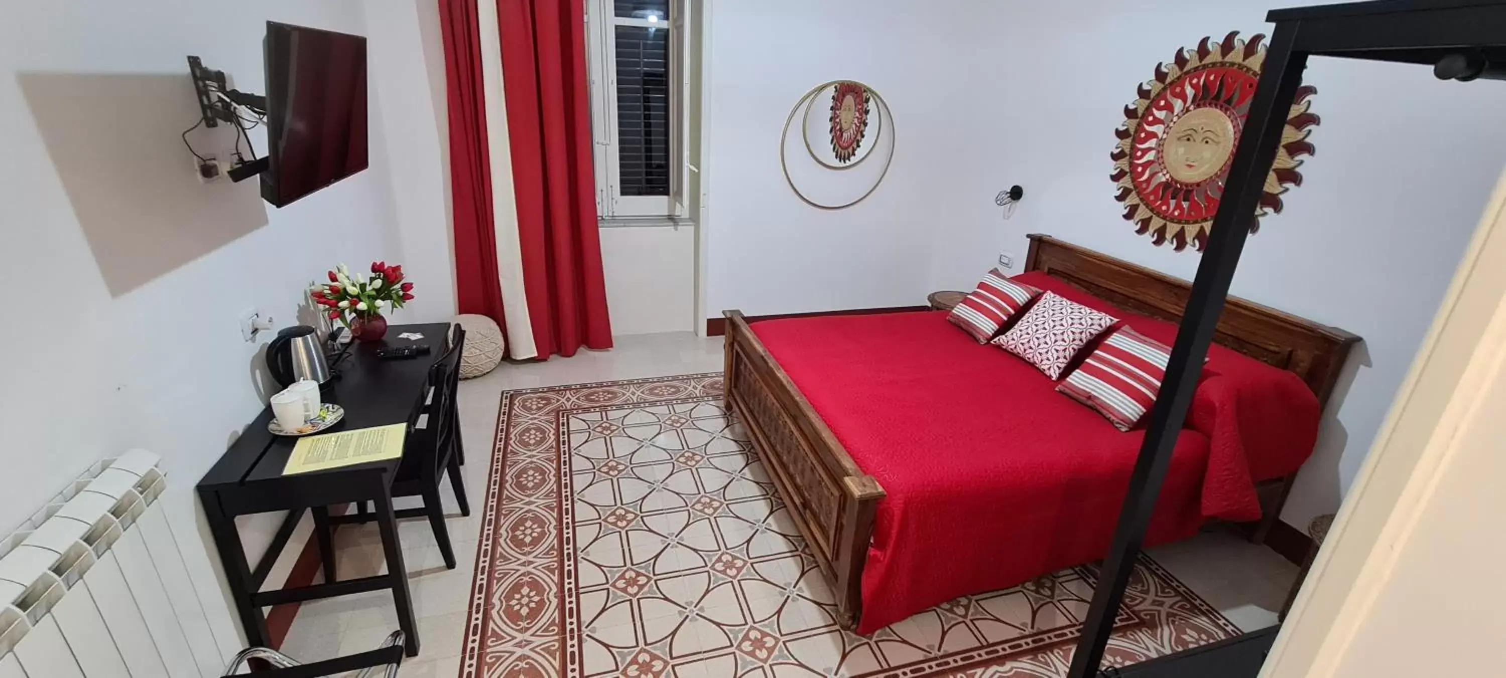 Bedroom, Seating Area in Ballarò Guest House