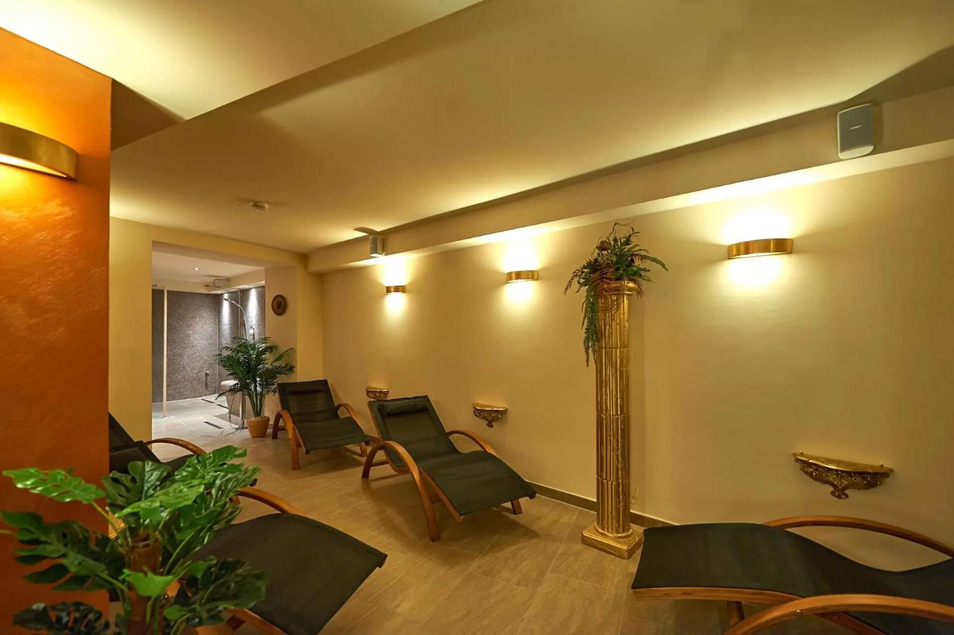 Sauna in Hotel Belvedere