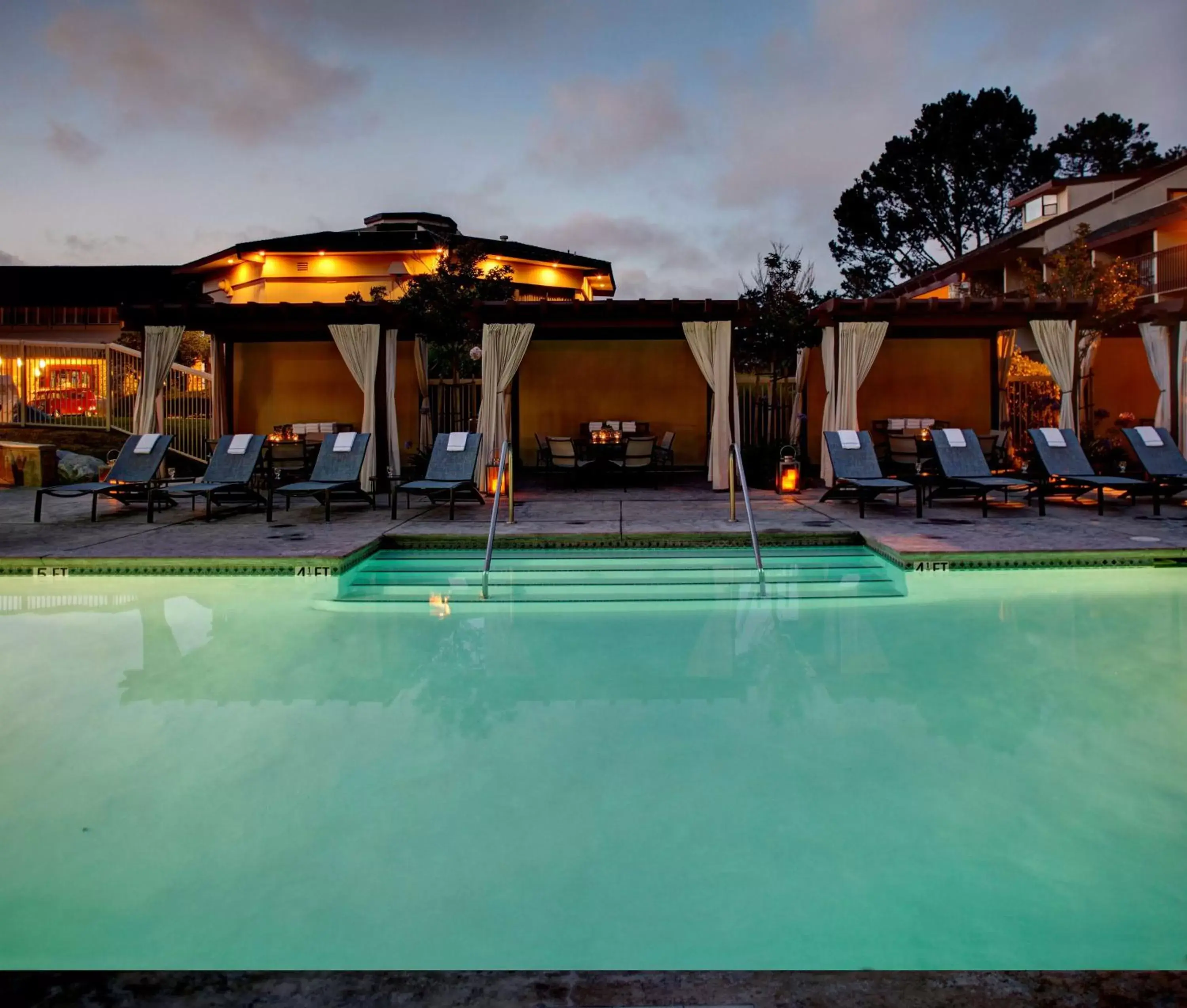 Pool view, Swimming Pool in Hilton Garden Inn Monterey