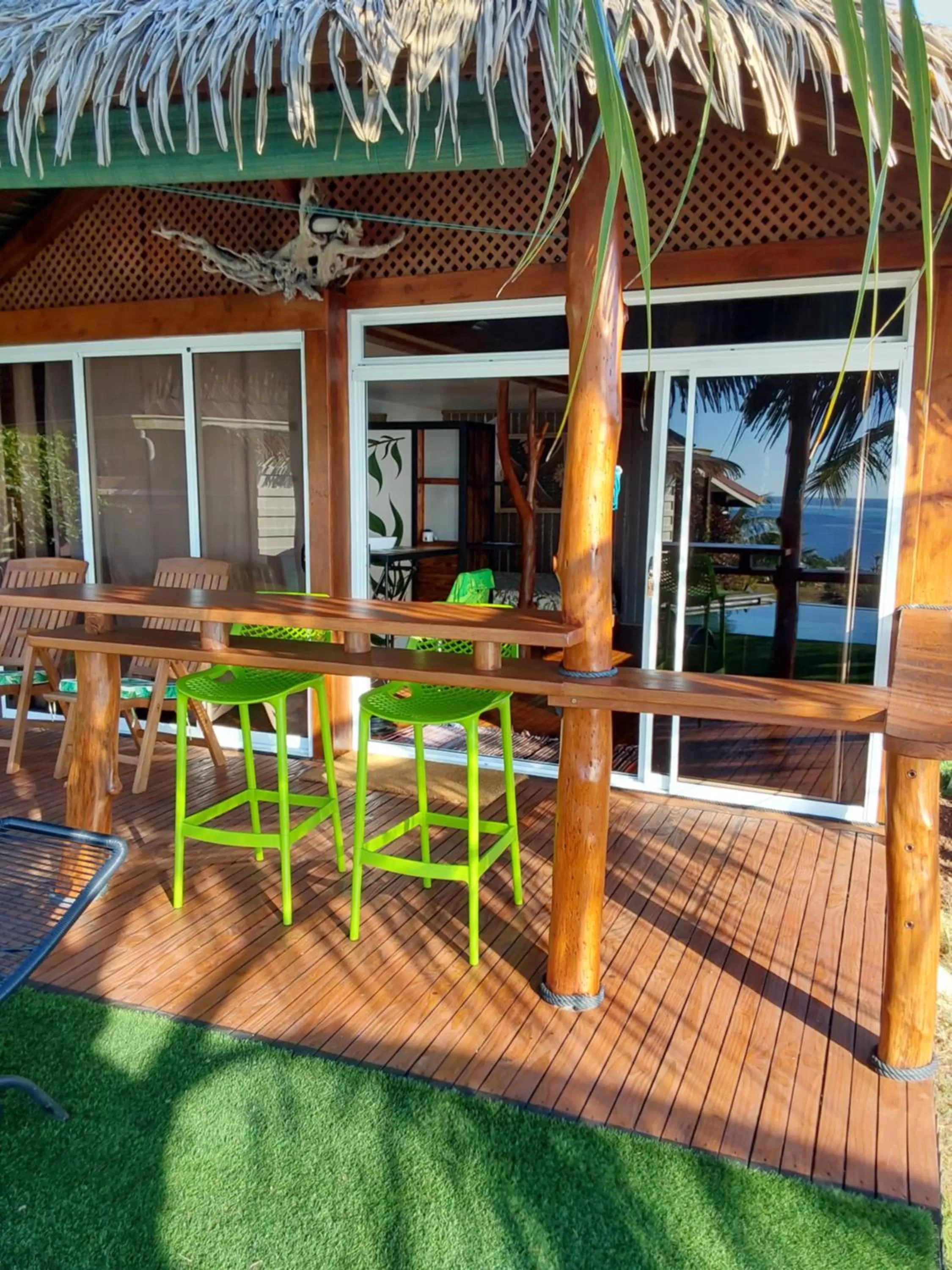 Patio in Faré Mahi Mahi