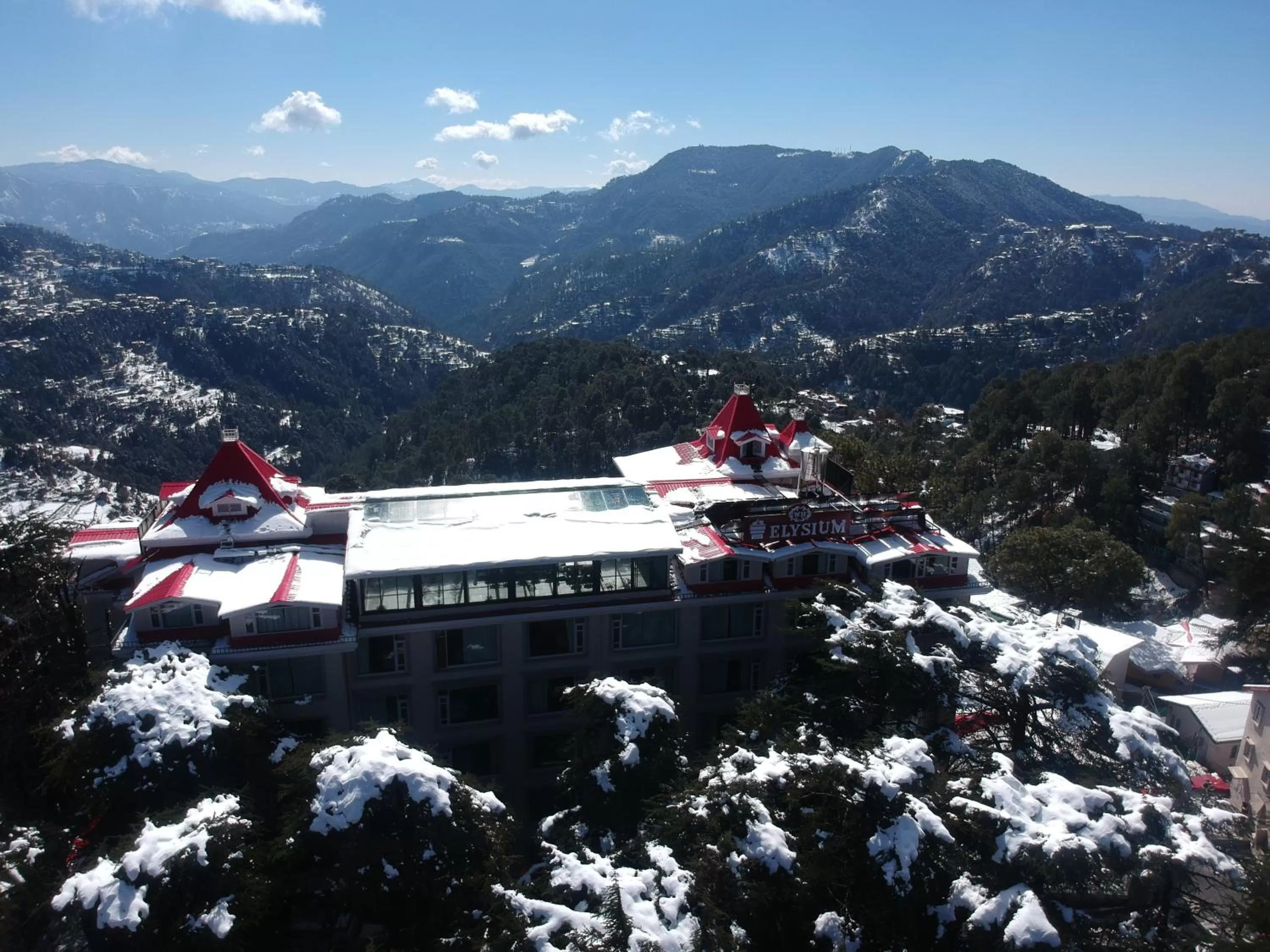 Property building in WelcomHeritage Elysium Resort & Spa