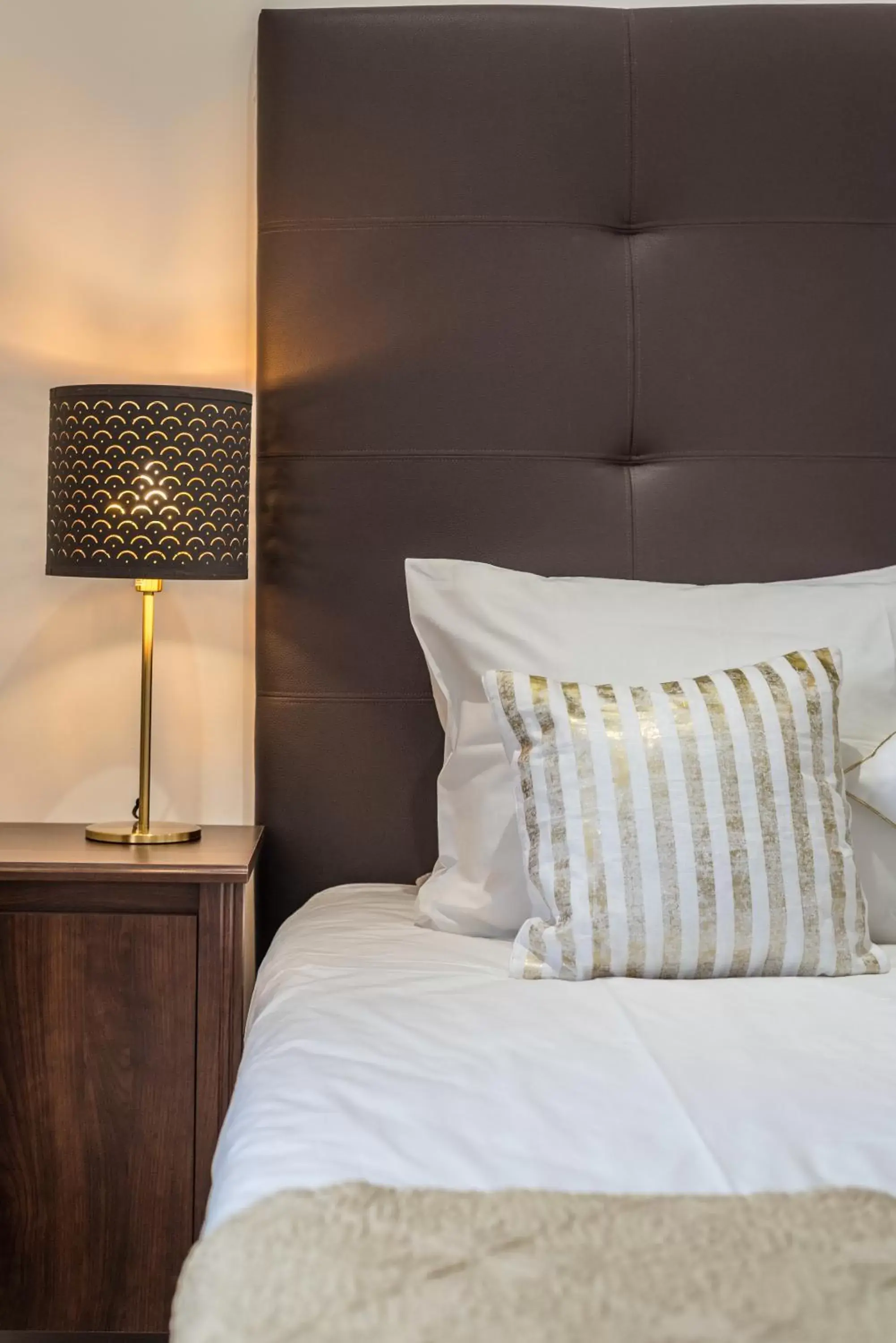 Decorative detail, Bed in Suites @ Portarade