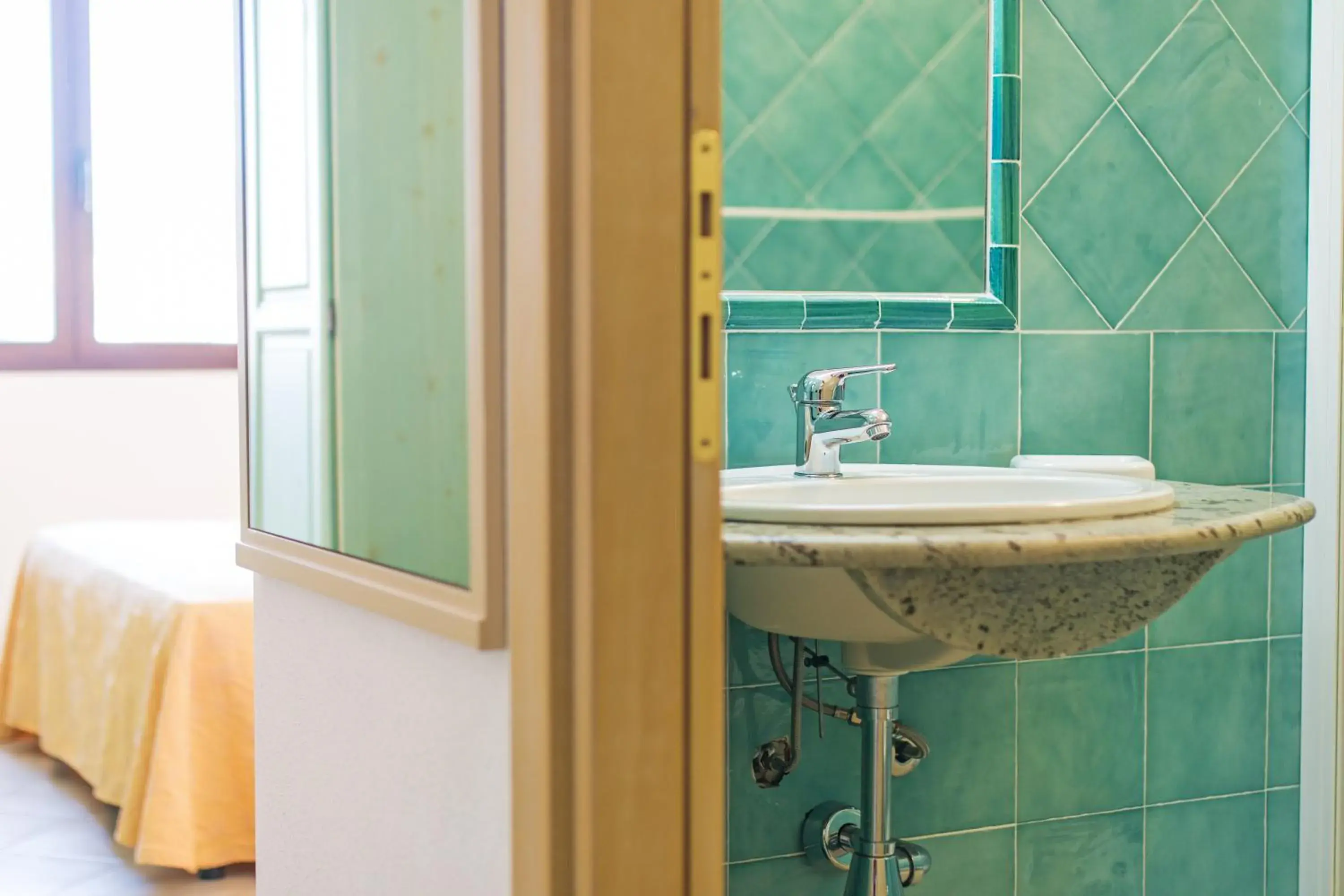 Bathroom in Albergo Residenziale Gli Ontani Bathroom in Albergo Residenziale Gli Ontani