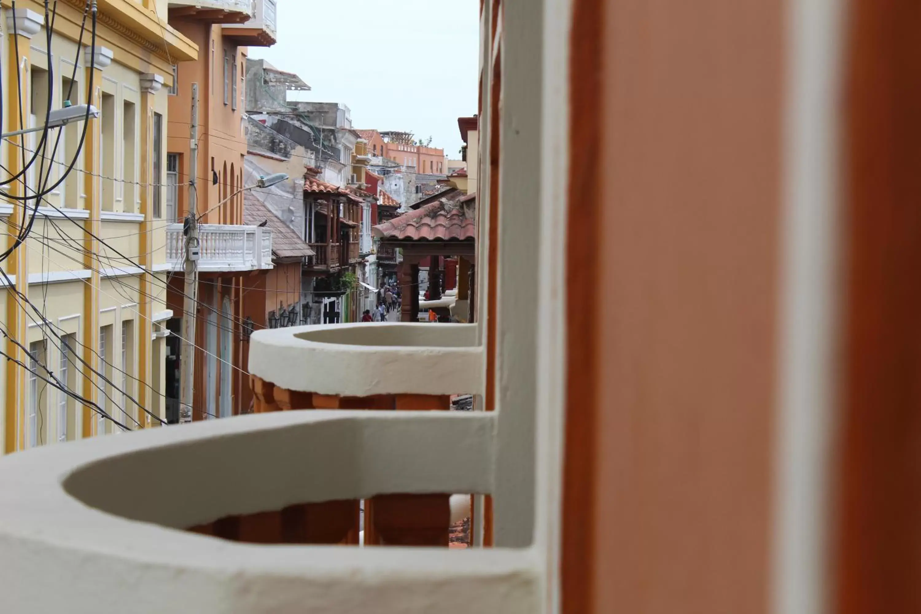 Street view in Hotel Cartagena Royal Inn