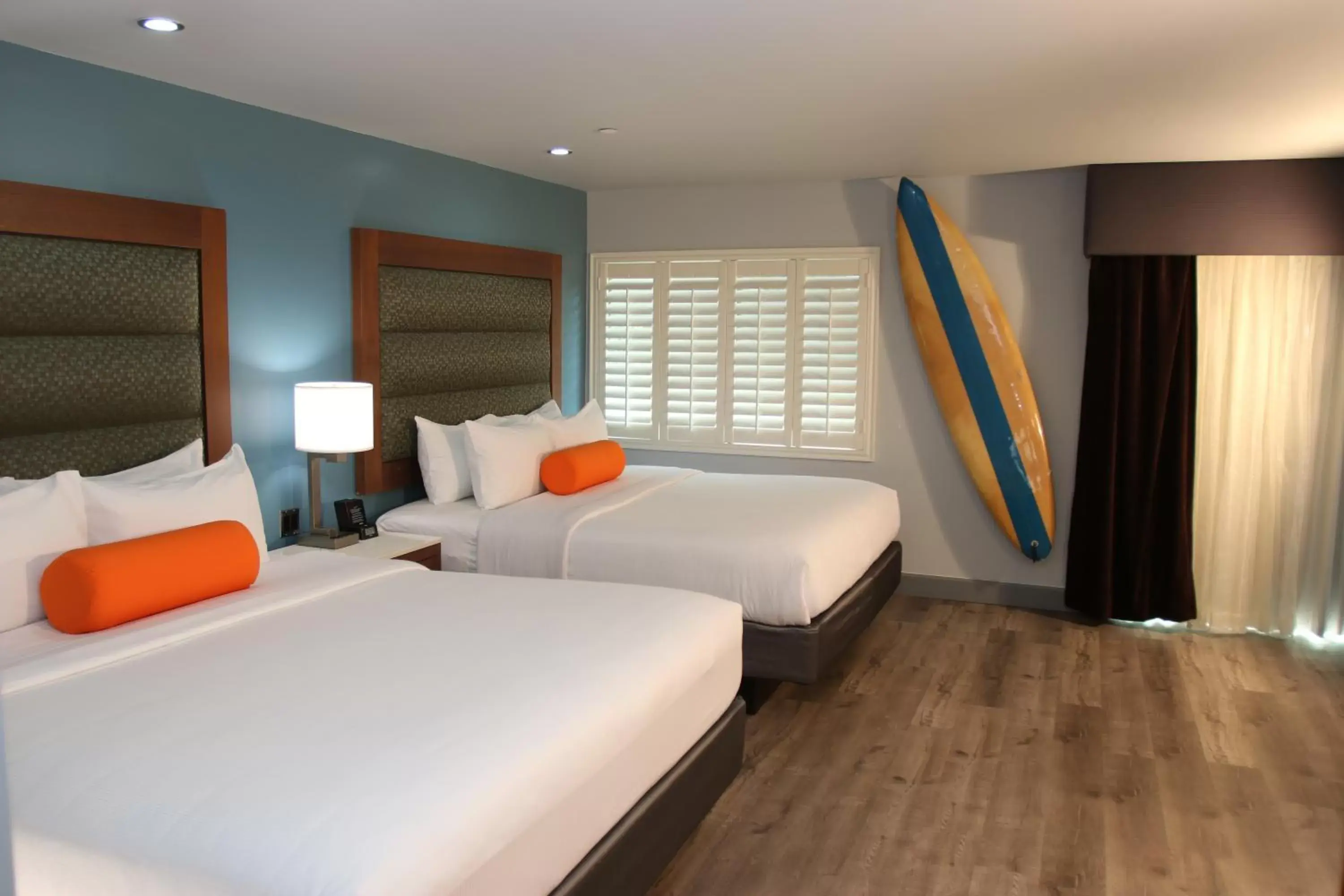 Bedroom, Bed in BLVD Hotel & Studios- Walking Distance to Universal Studios Hollywood