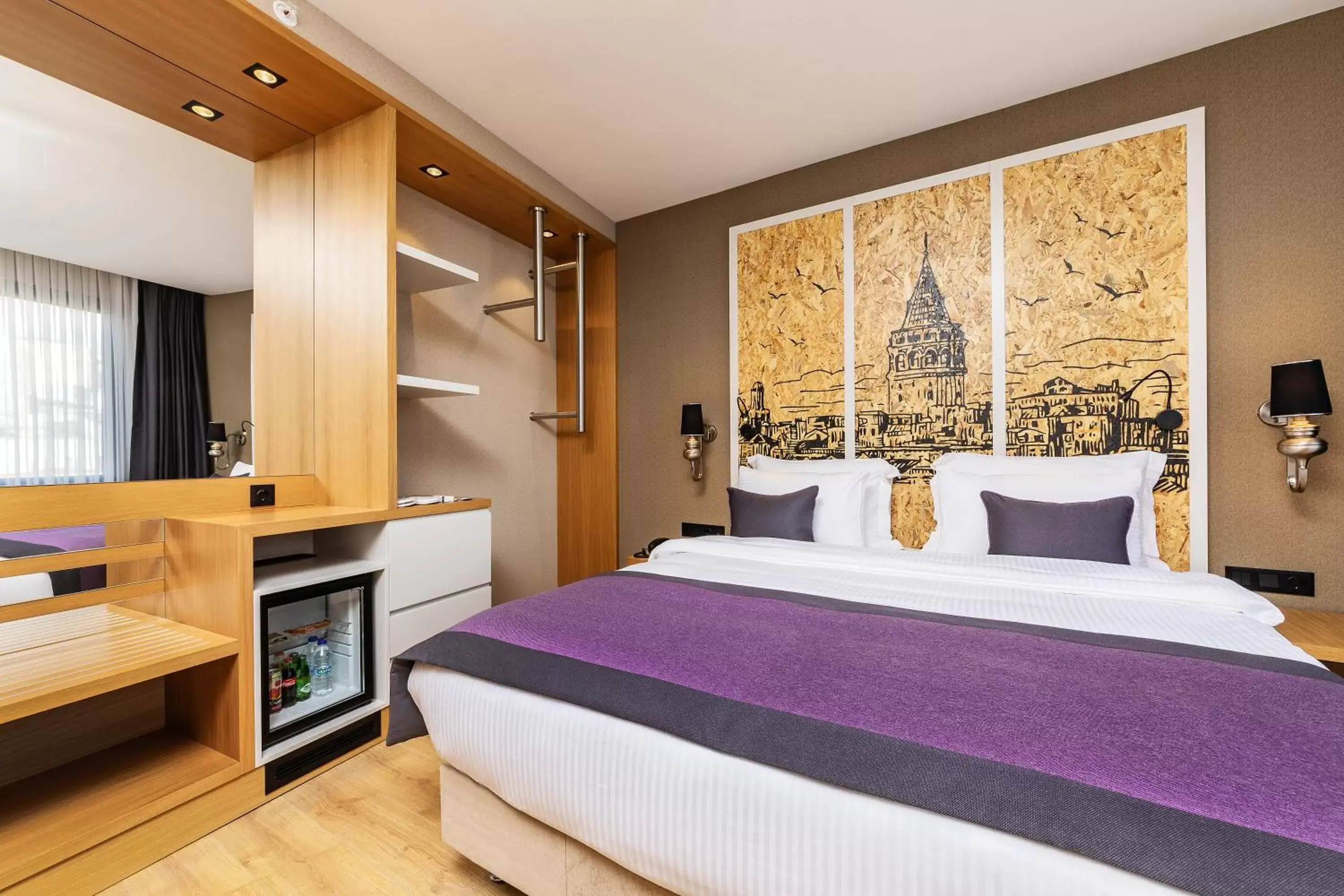 Bed in The Halich Hotel Istanbul Karakoy - Special Category