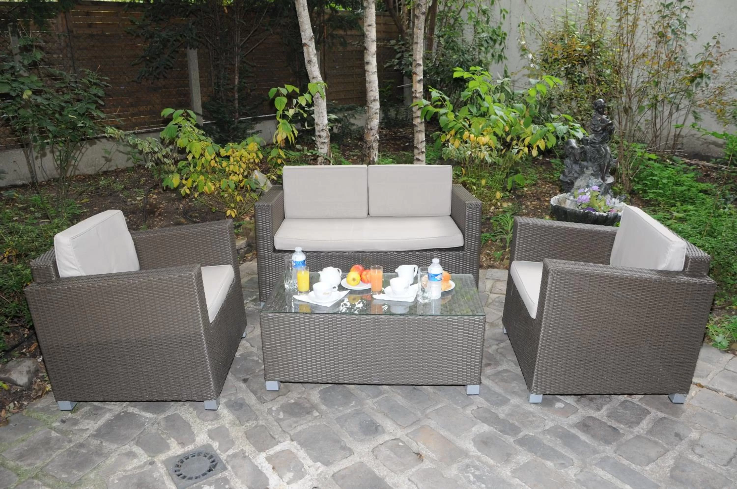 Balcony/Terrace in Hôtel Patio Brancion