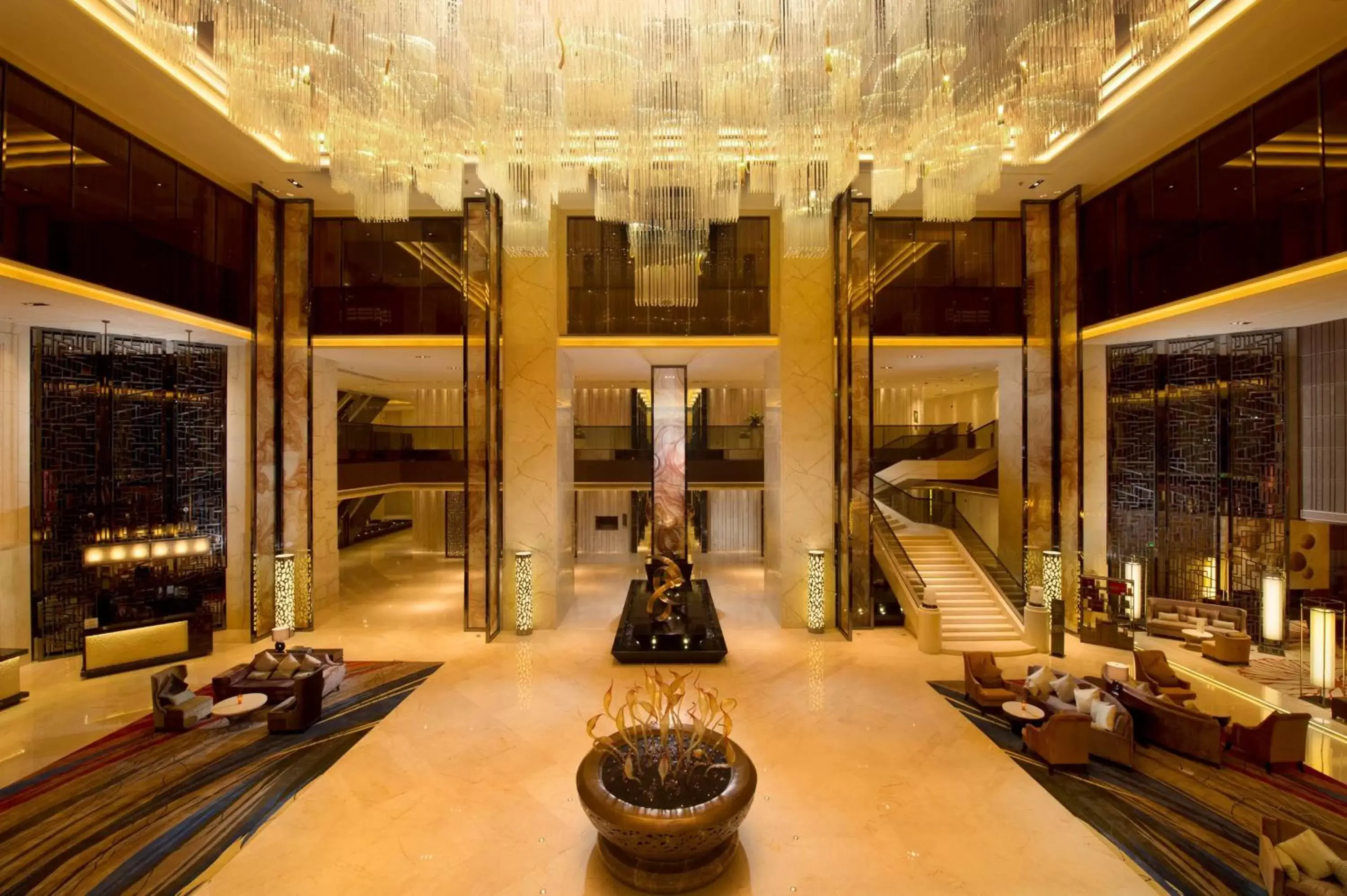 Lobby or reception in Hilton Zhongshan Downtown