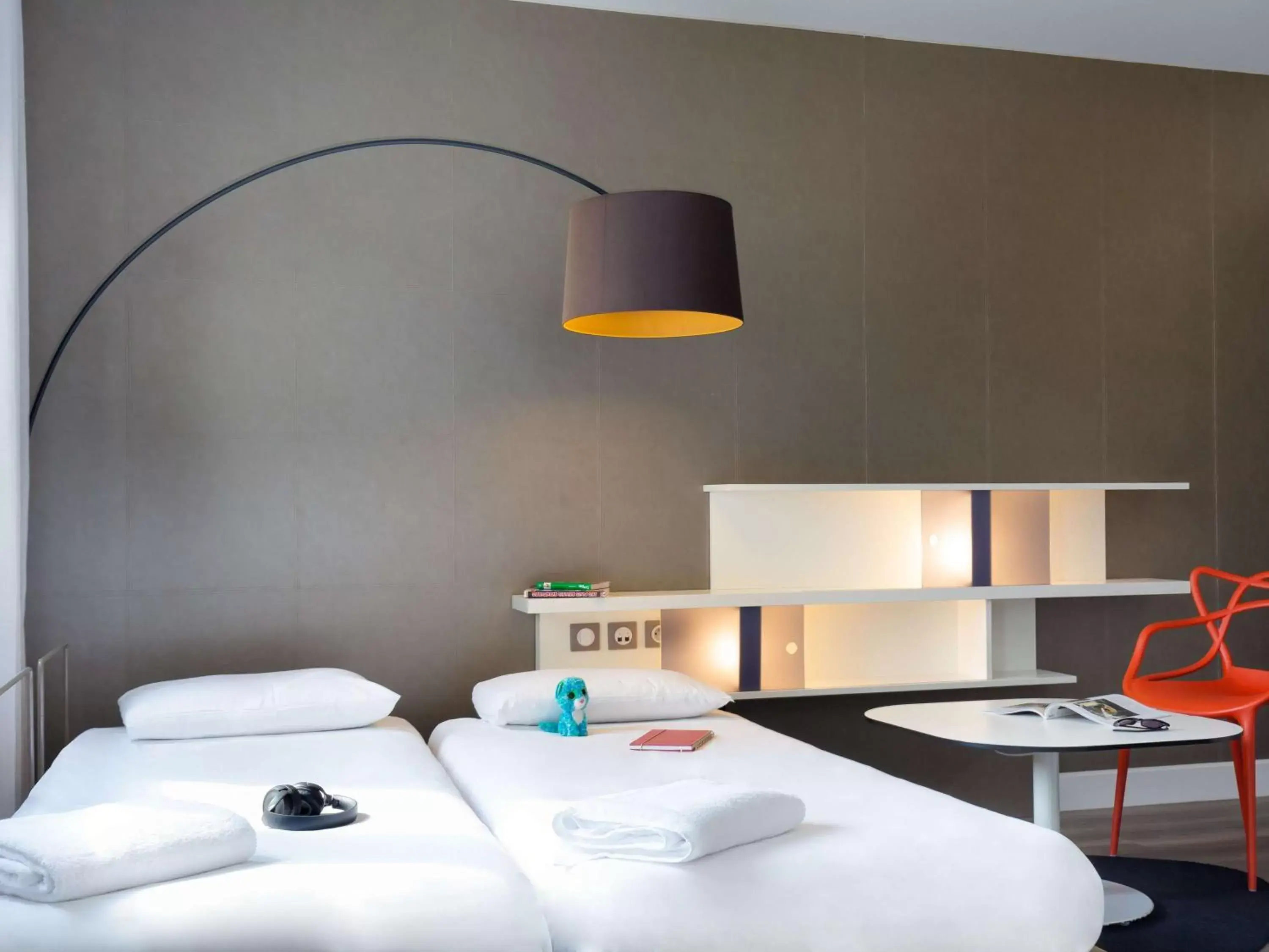 Bedroom in Novotel Suites Perpignan Centre