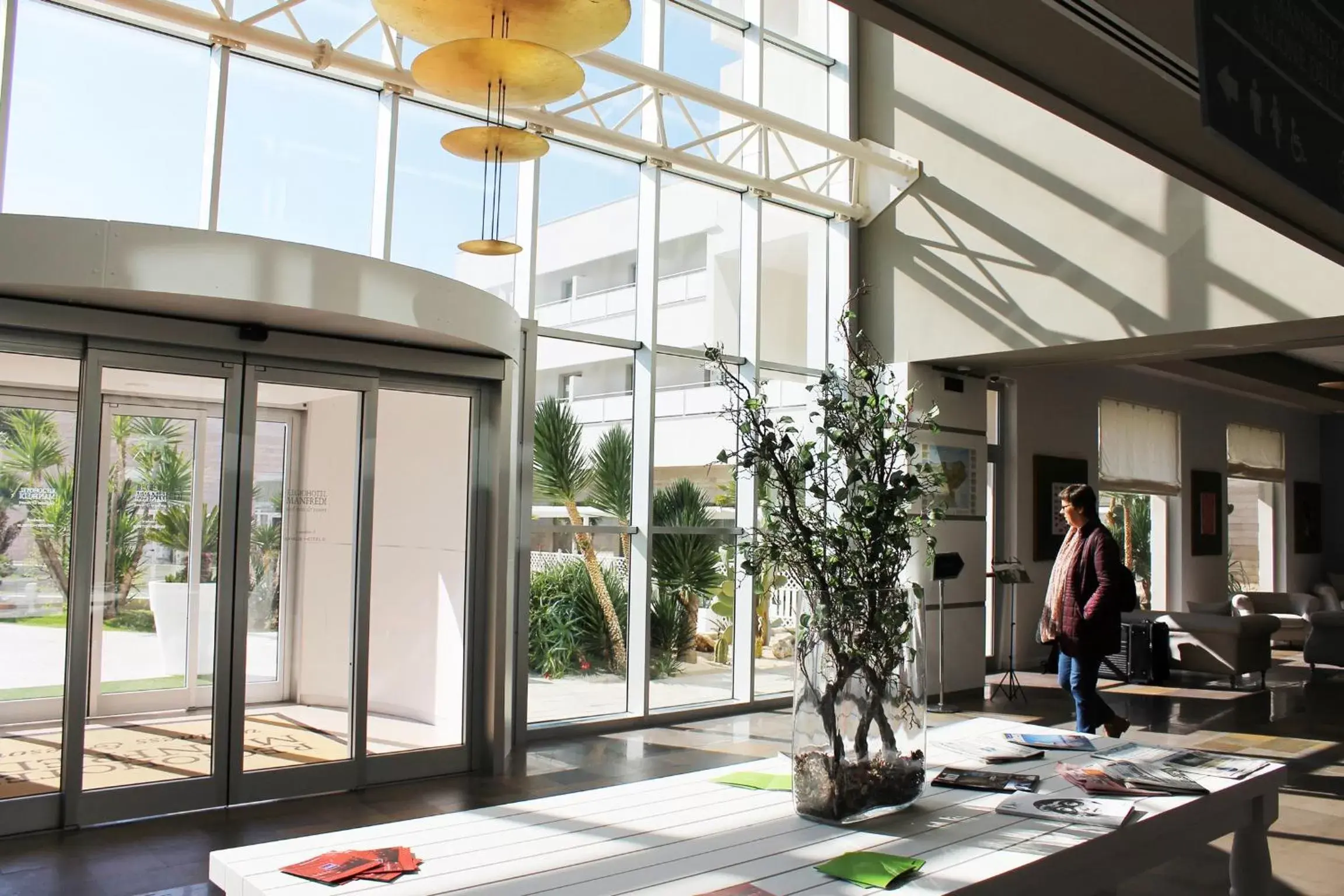 Lobby or reception in Regiohotel Manfredi