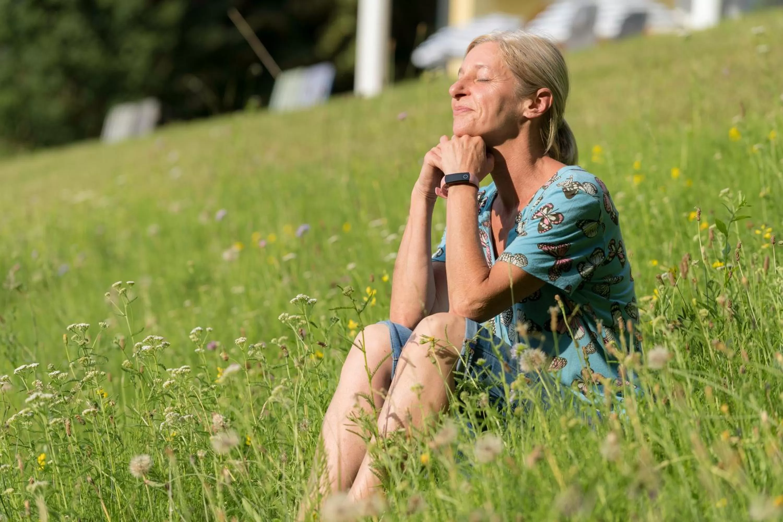 Garden in Hotel Garni Oasis Loipersdorf