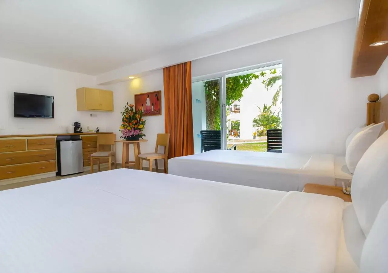 Bedroom in Beachscape Kin Ha Villas & Suites