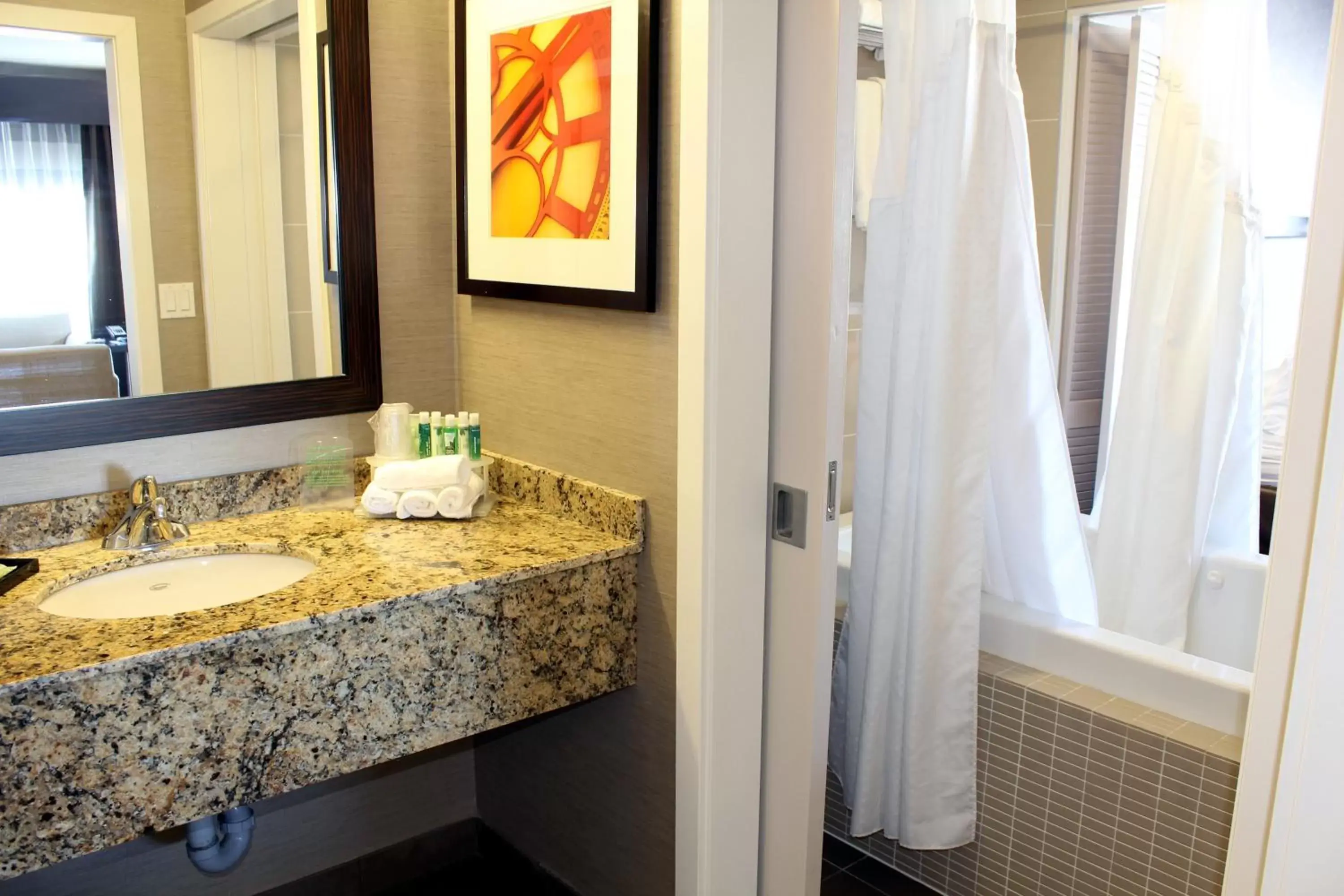 Photo of the whole room, Bathroom in Holiday Inn Express Hotel & Suites Bonnyville, an IHG Hotel