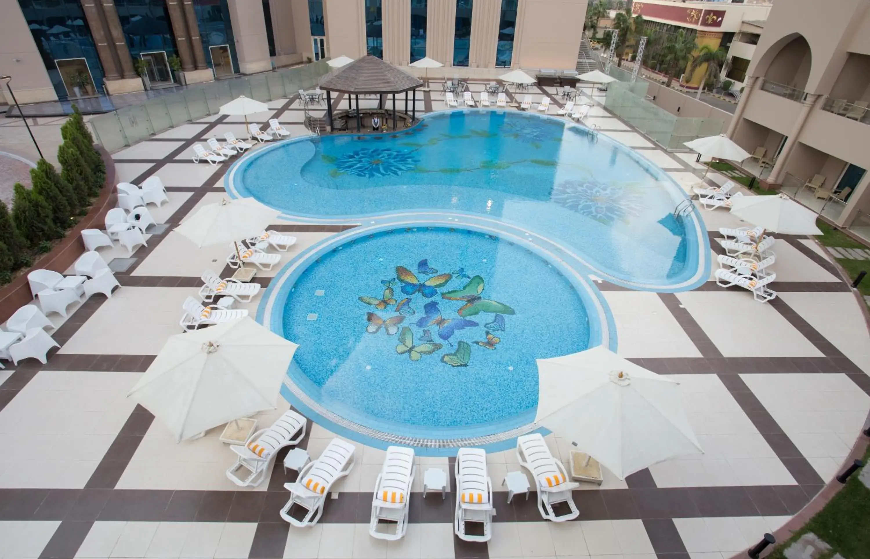 Swimming pool, Pool View in Tolip Golden Plaza