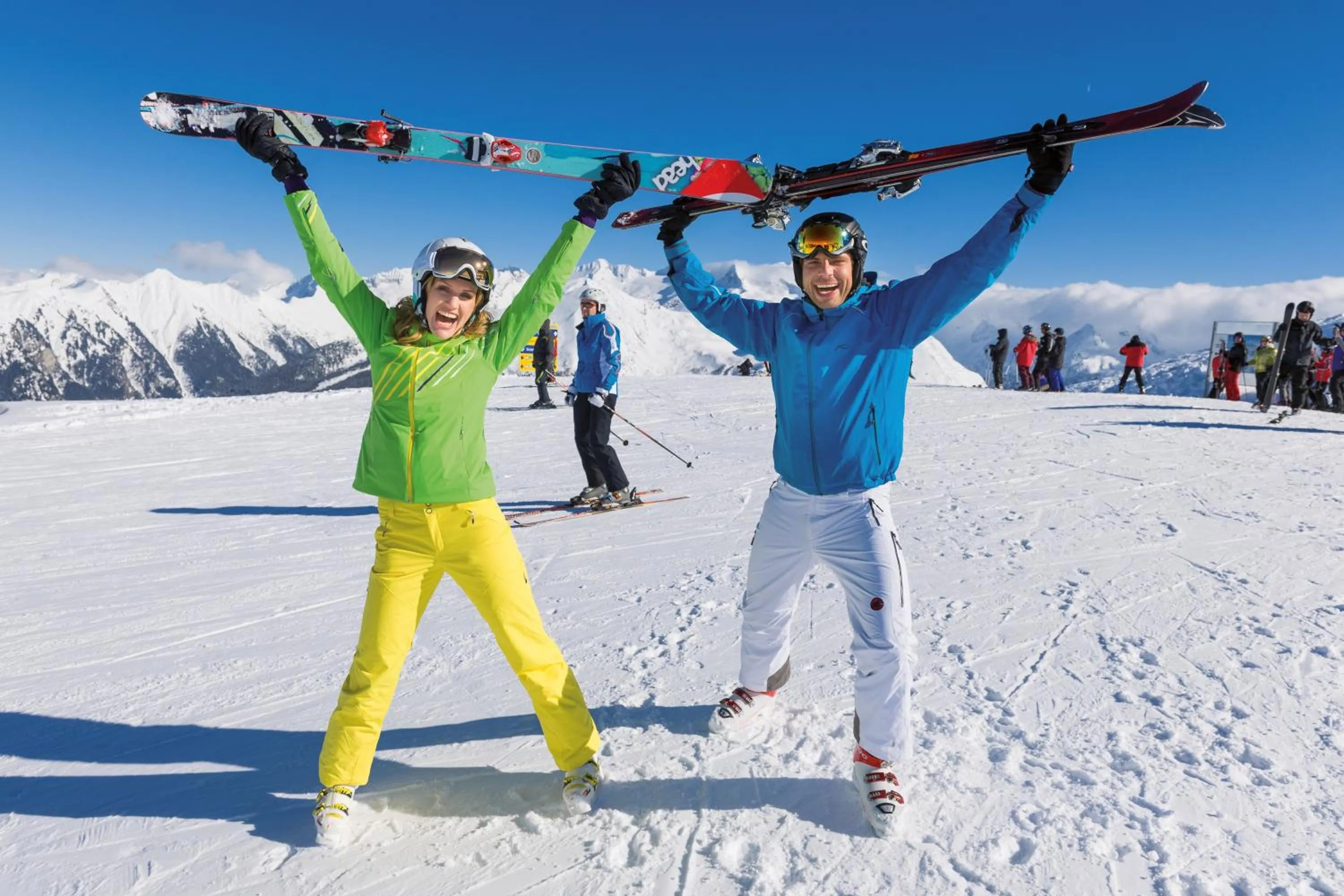 Skiing in Hotel Gisela