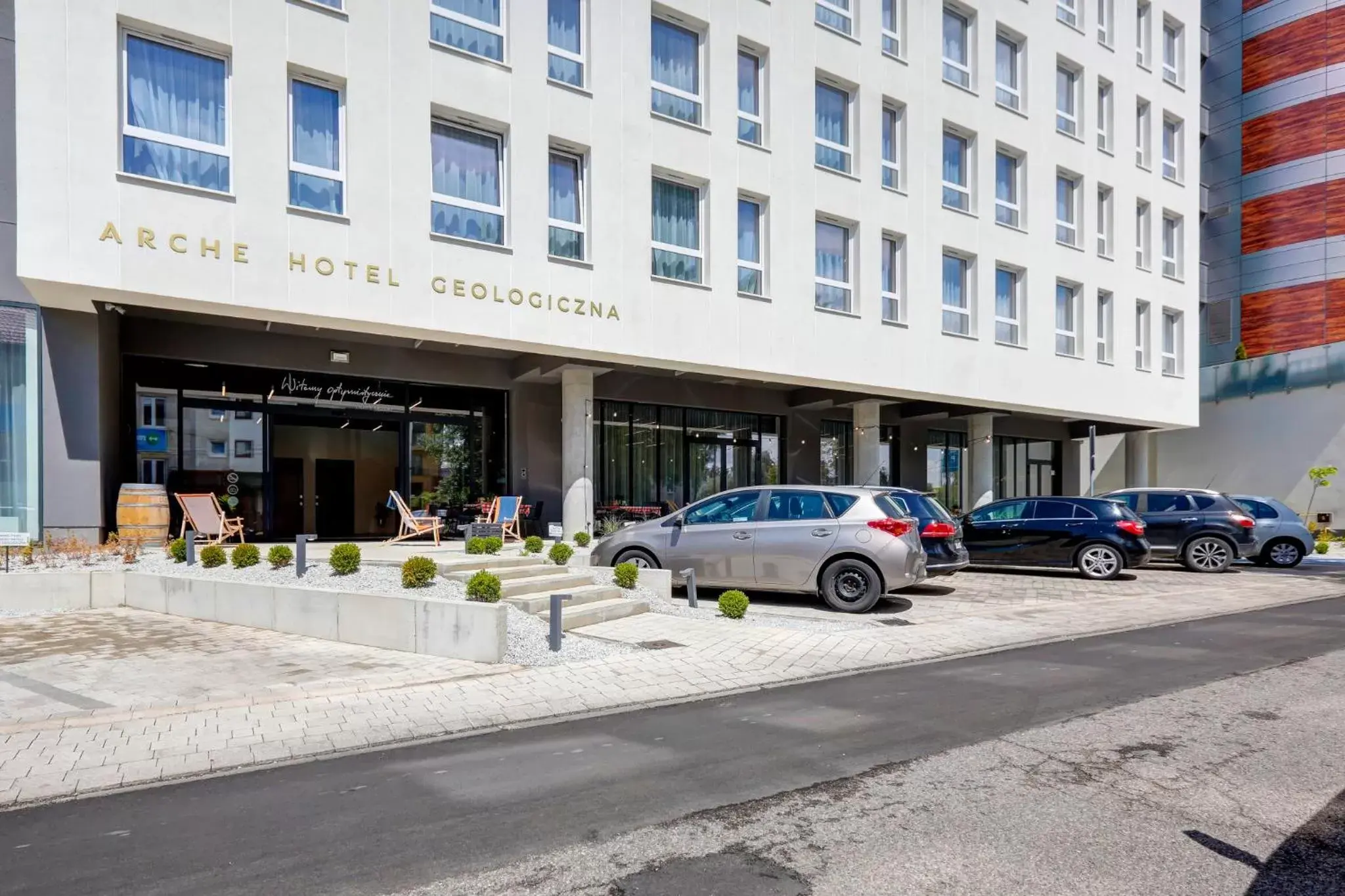 Property Building in Hotel Arche Geologiczna