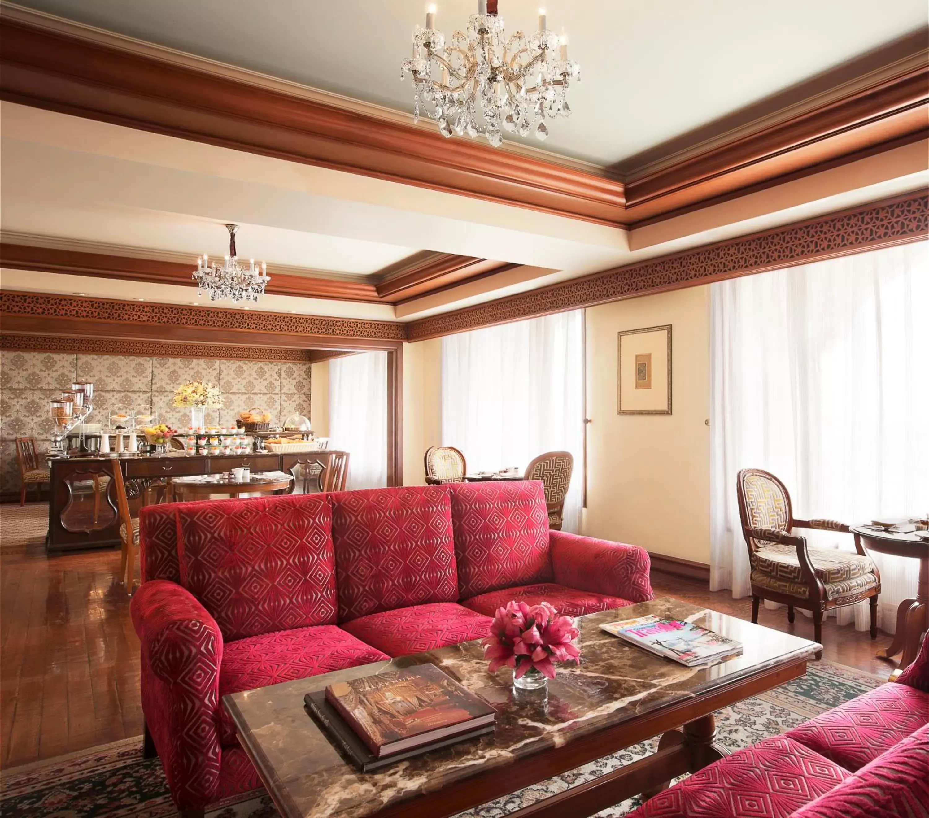 Seating Area in Taj Krishna