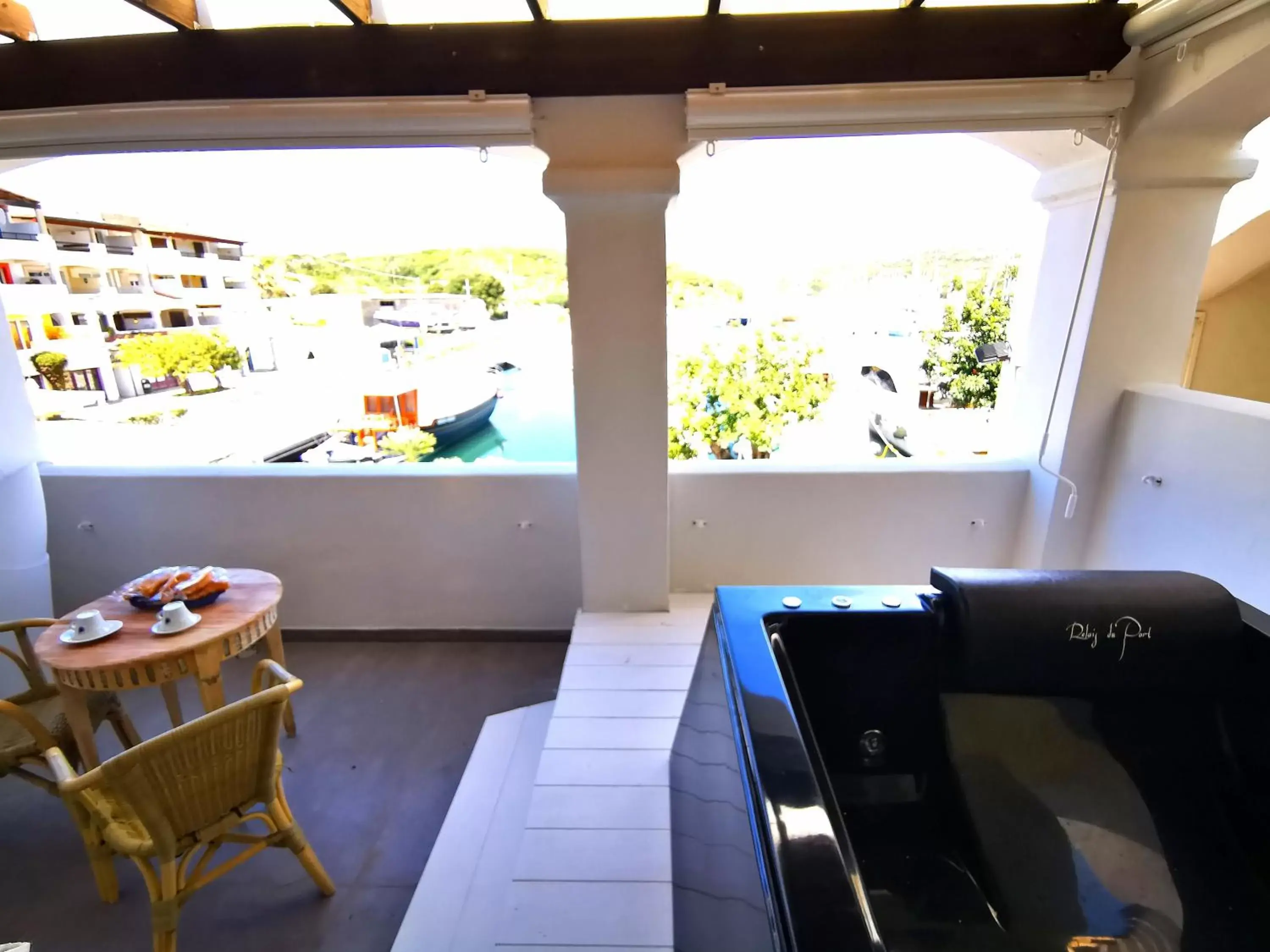 Balcony/Terrace in Relais Du Port