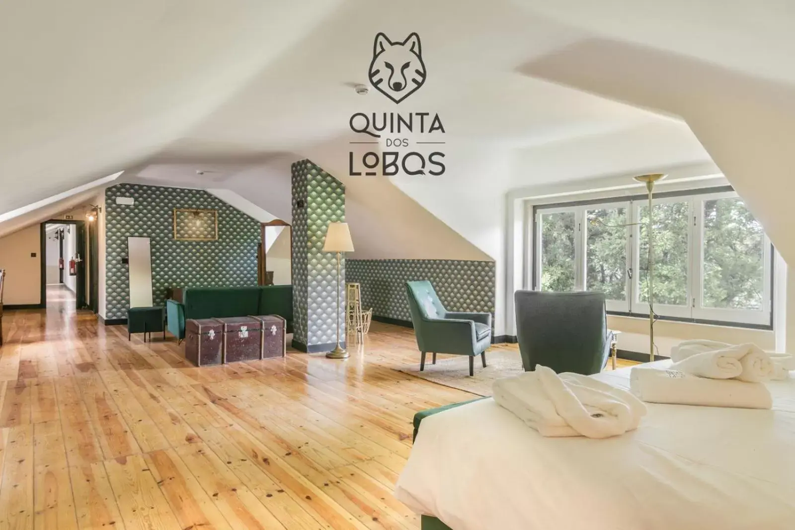 Bedroom in Quinta dos Lobos Boutique Hotel - Art & Nature Experience