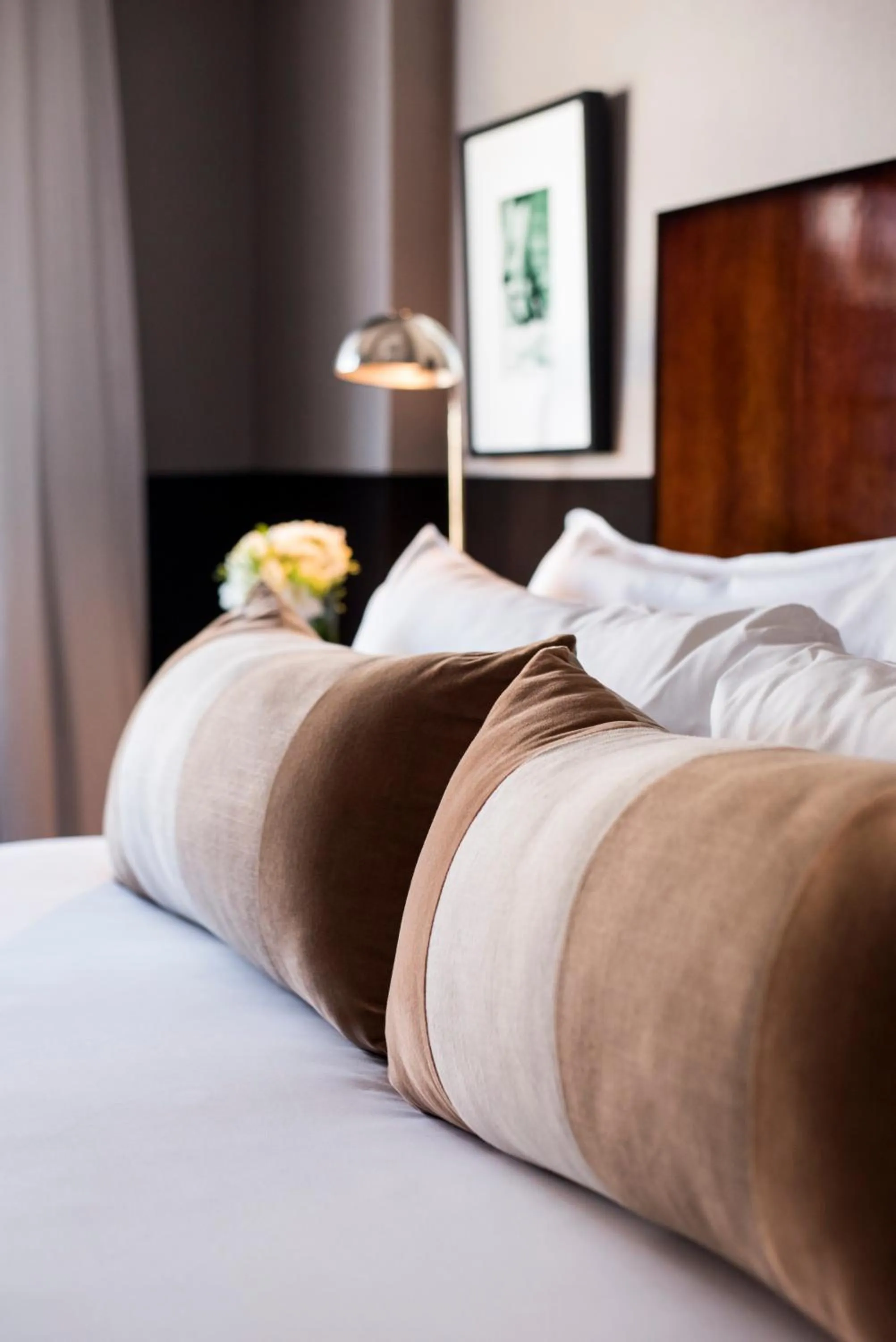 Decorative detail, Bed in CasaSur Recoleta