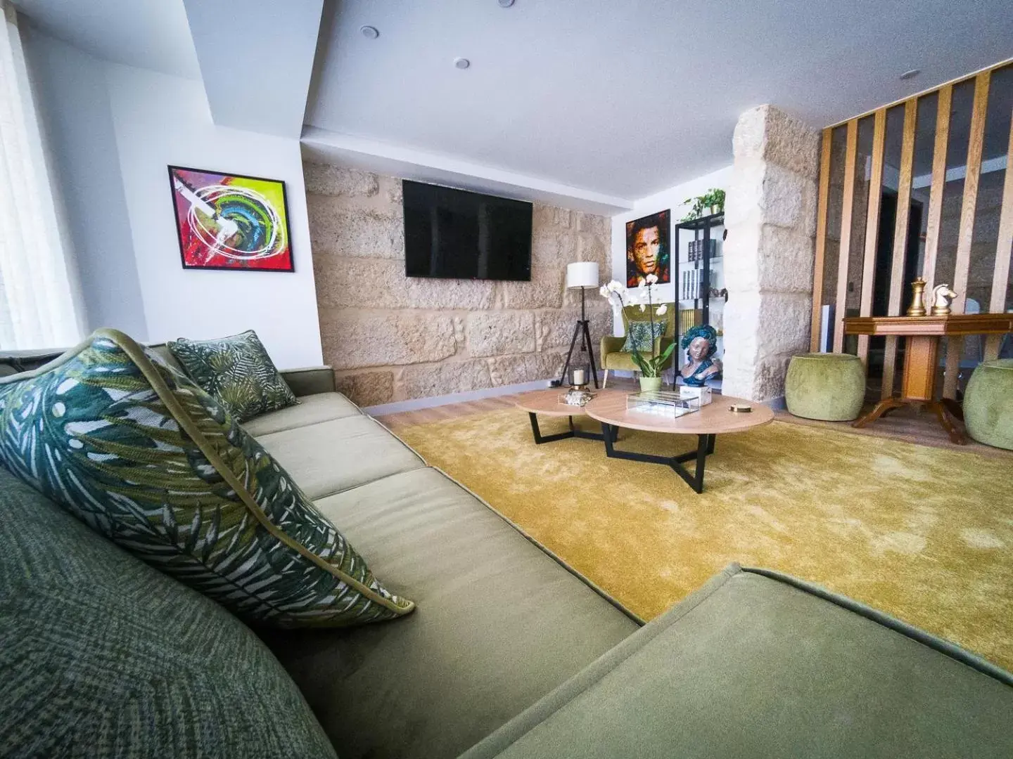 Living room, Seating Area in Ribeira House