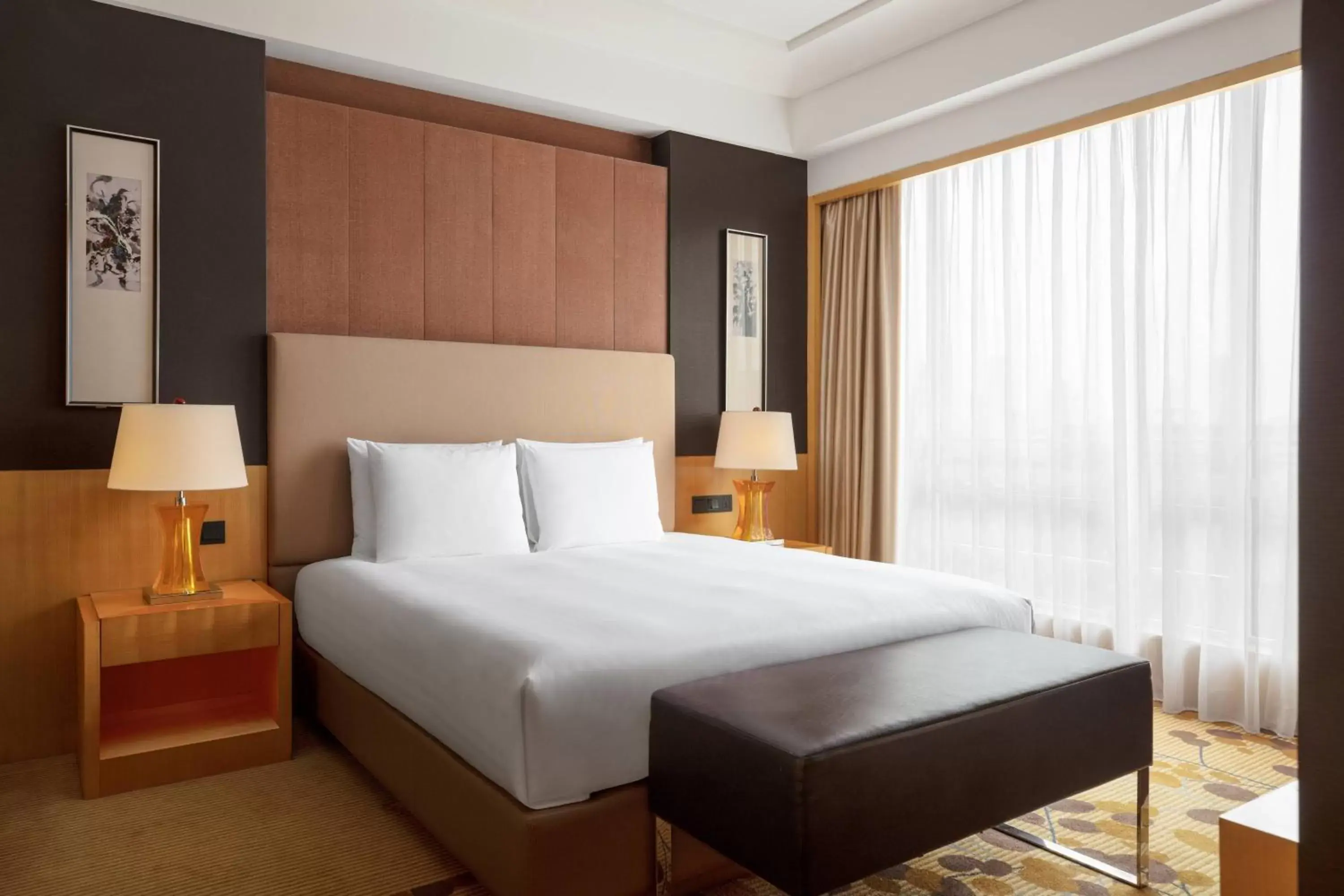 Bedroom, Bed in Courtyard by Marriott Shanghai Central