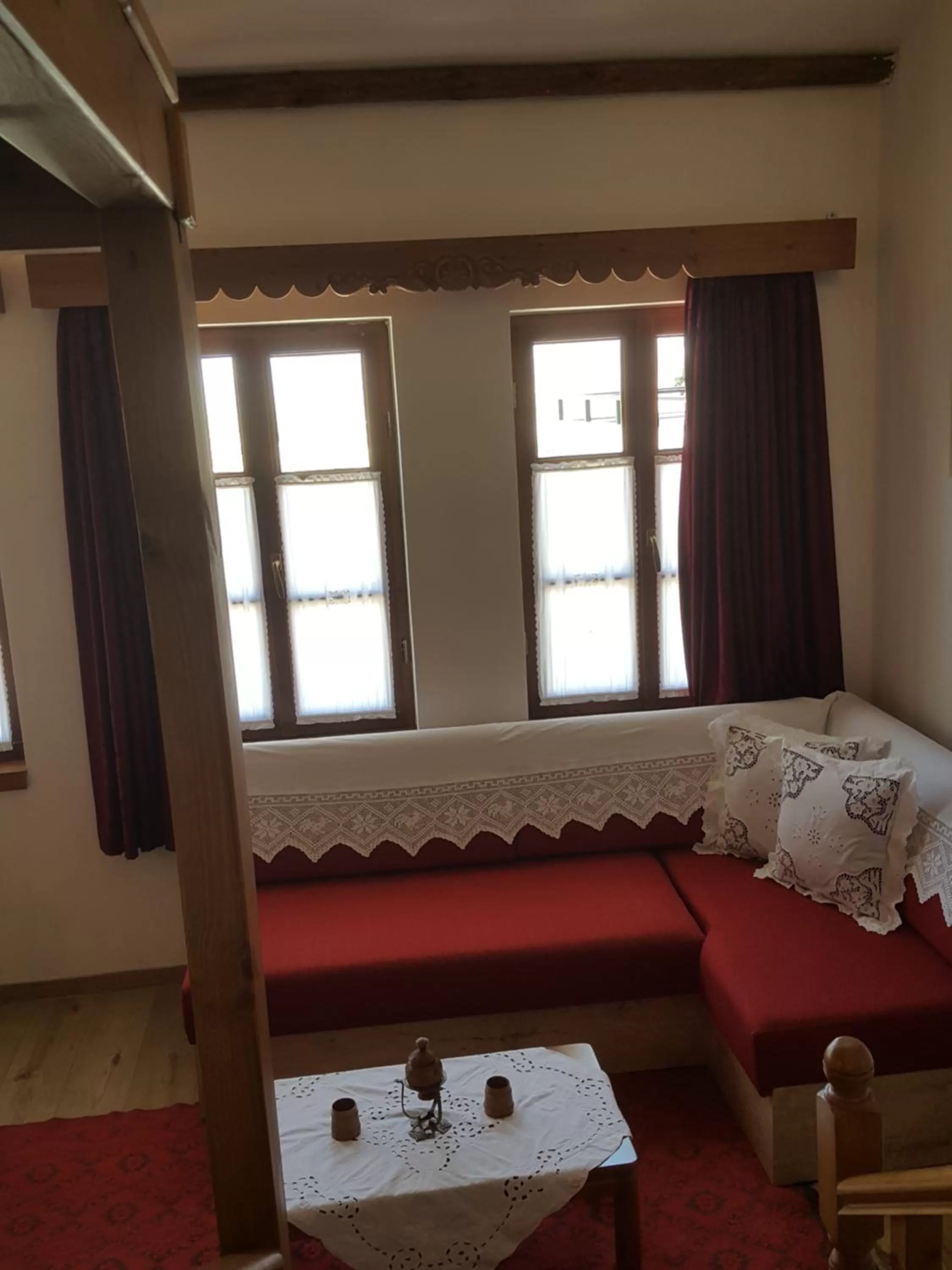 Bed in Hotel Gjirokastra