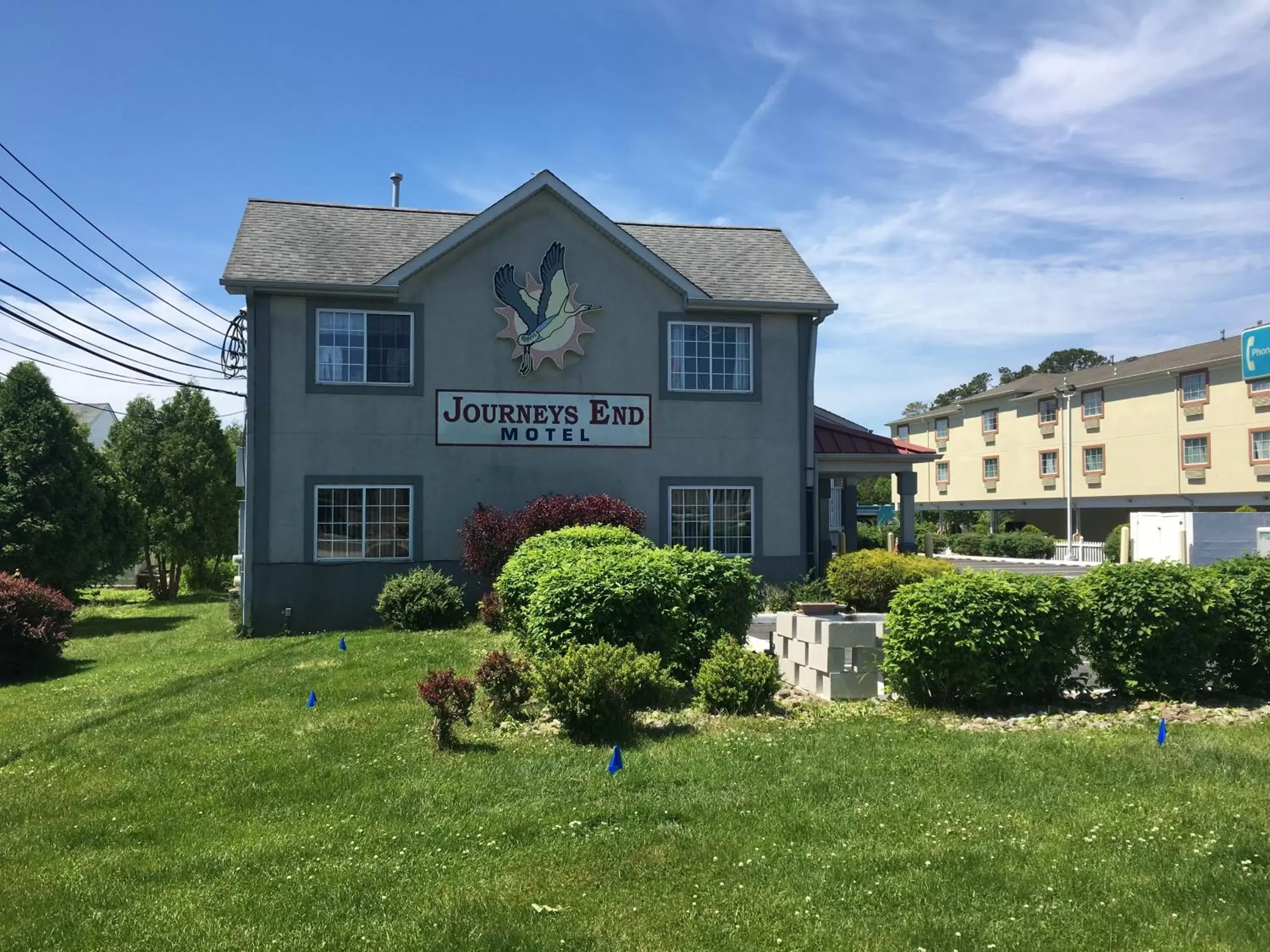 Property Building in Journeys End Motel