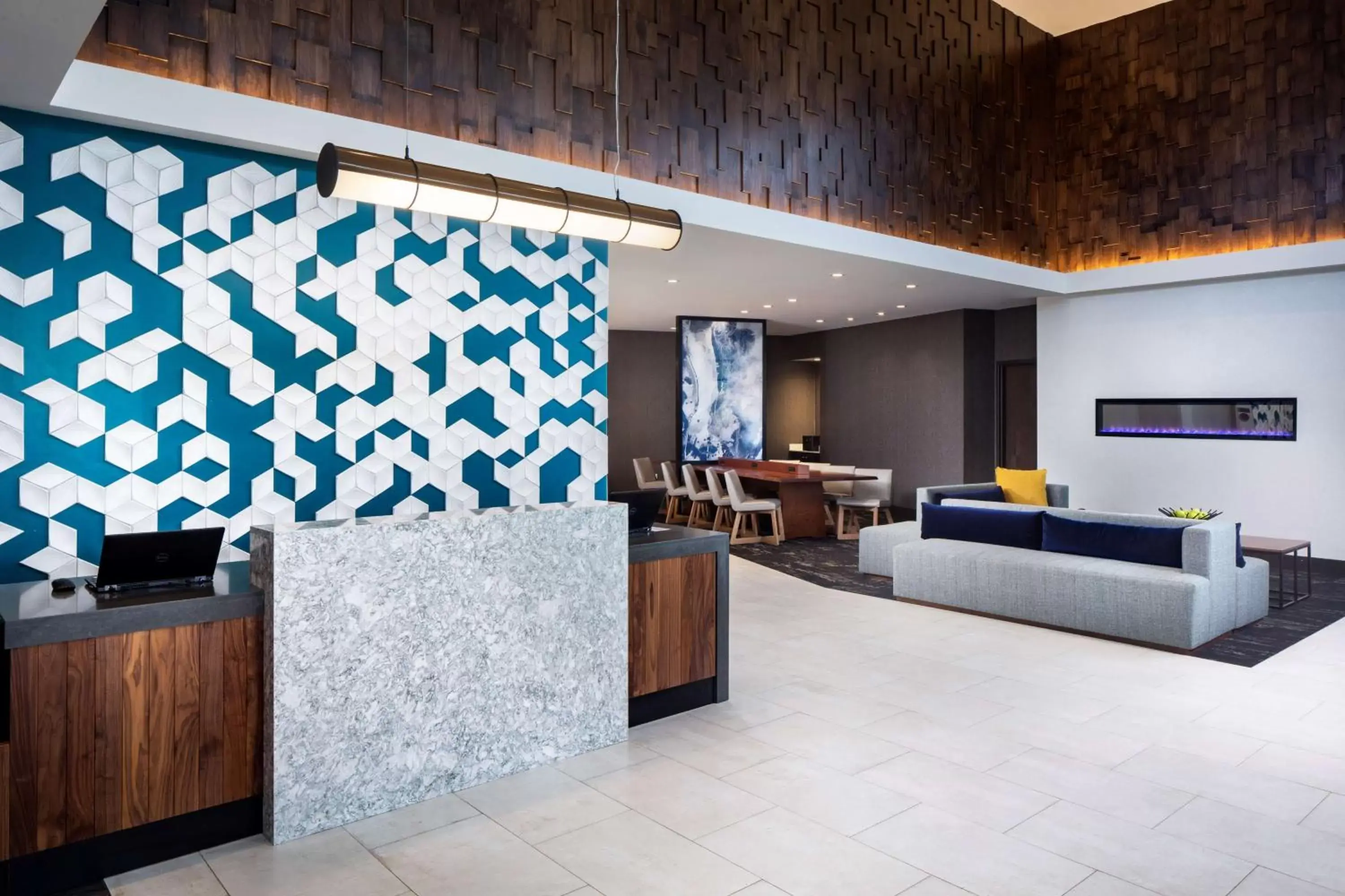 Lobby or reception in Hyatt Place Poughkeepsie - Hudson Valley Lobby or reception in Hyatt Place Poughkeepsie - Hudson Valley