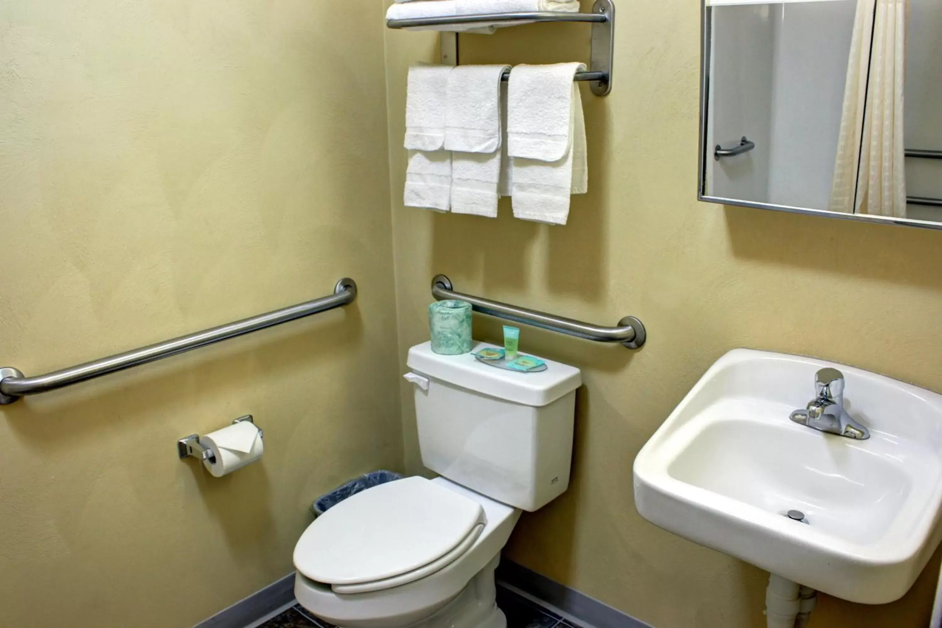 Toilet, Bathroom in Luxbury Inn & Suites