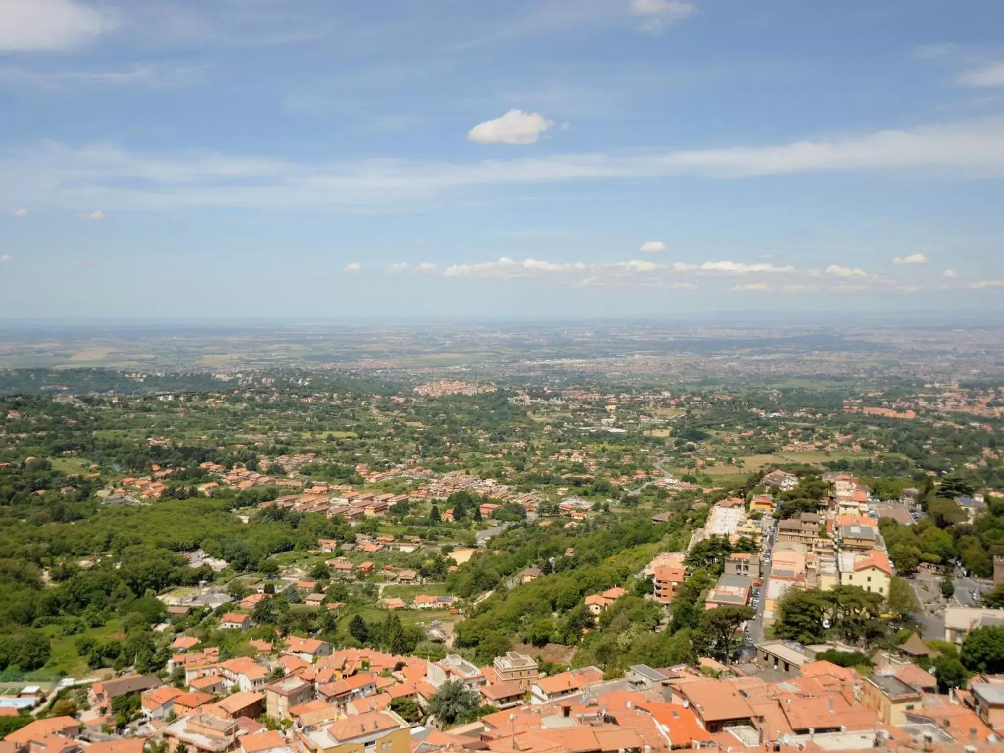 Bird's-eye View in Villa dei Fantasmi