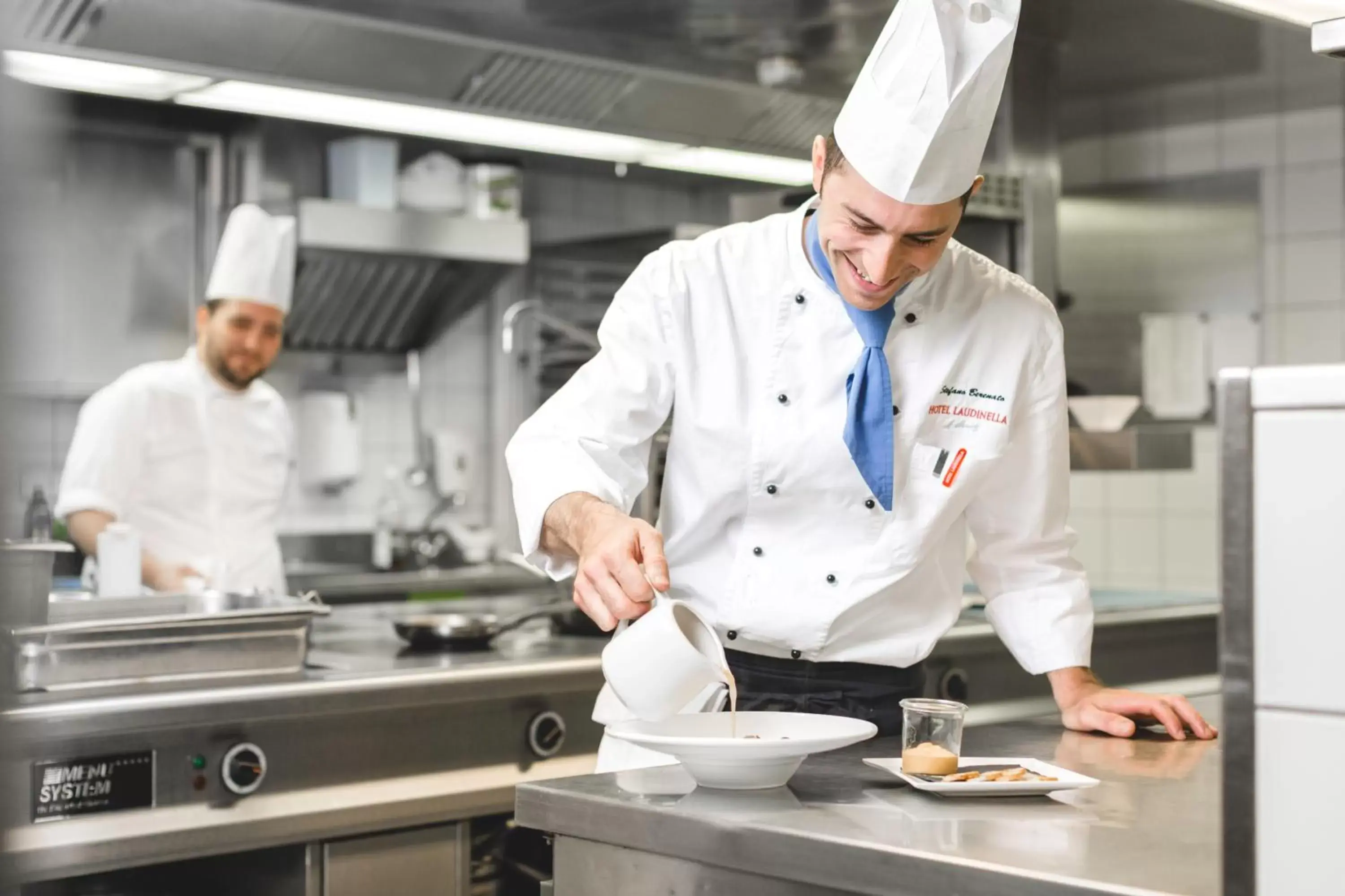 Staff, Kitchen/Kitchenette in Hotel Laudinella