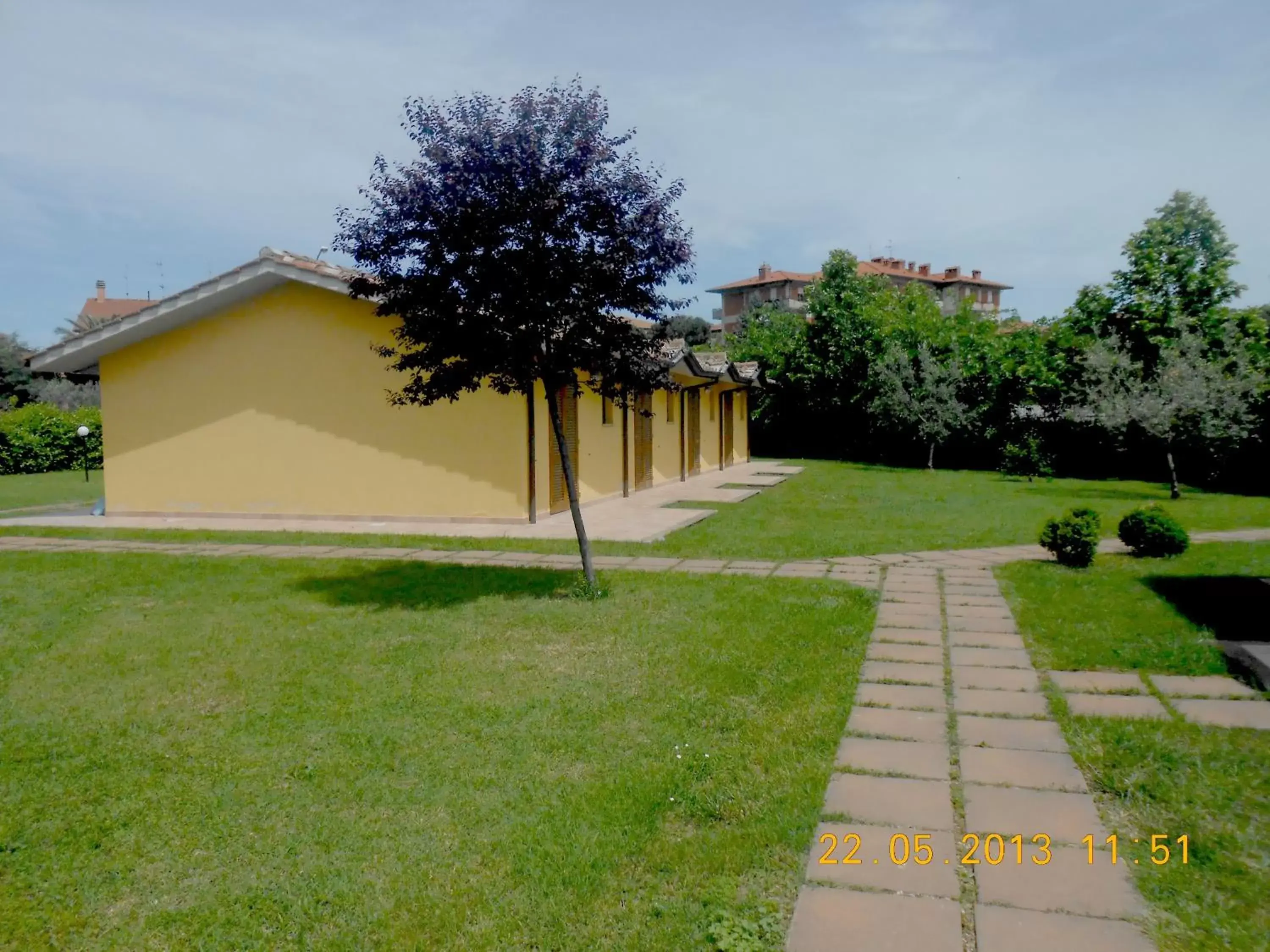 Property building, Garden in Le Macerine