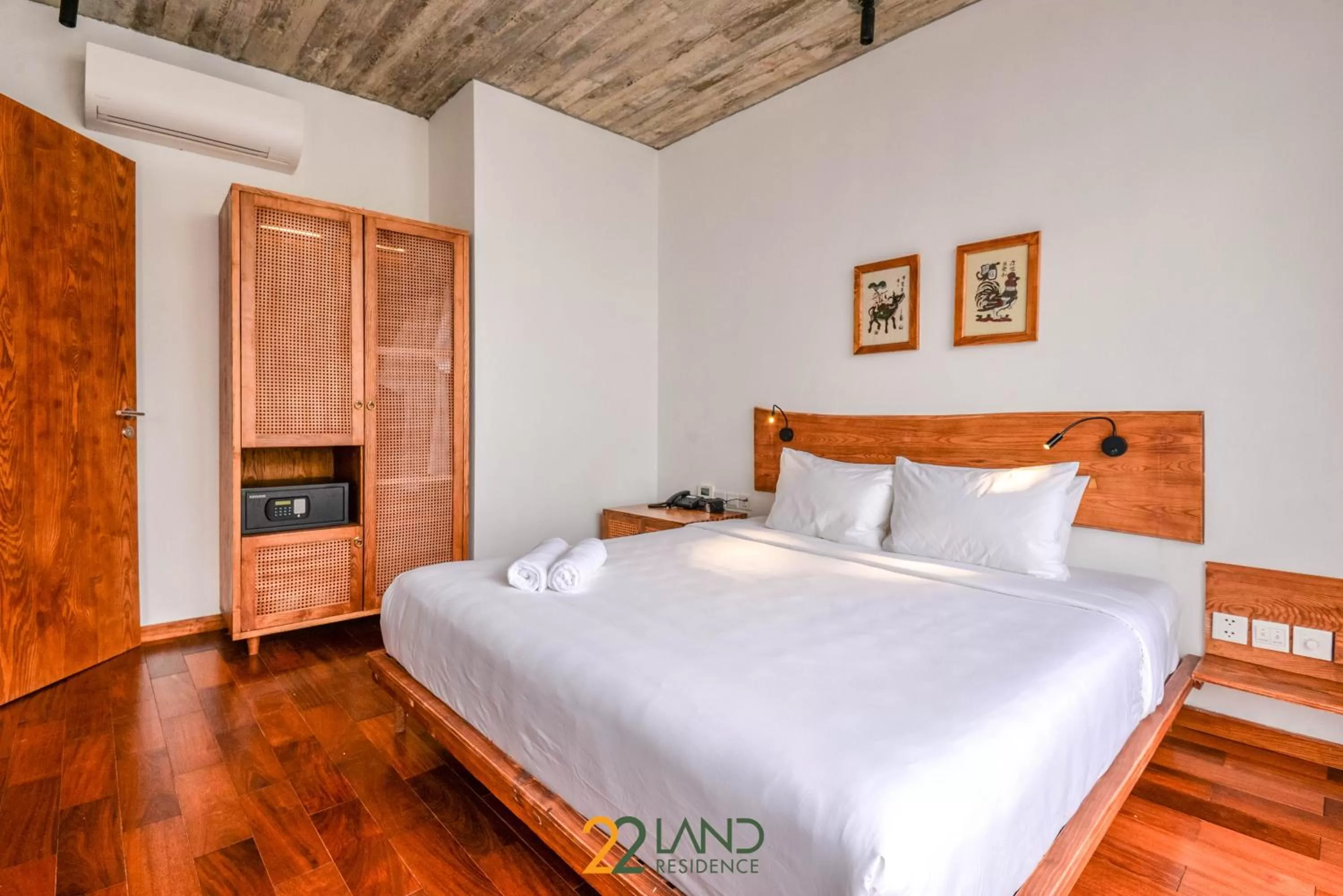 Bed in 22Land Hotel & Residence