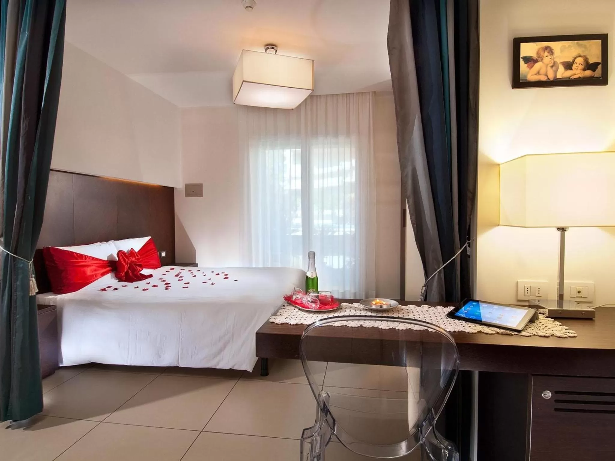 Bed in Hotel La Cappuccina