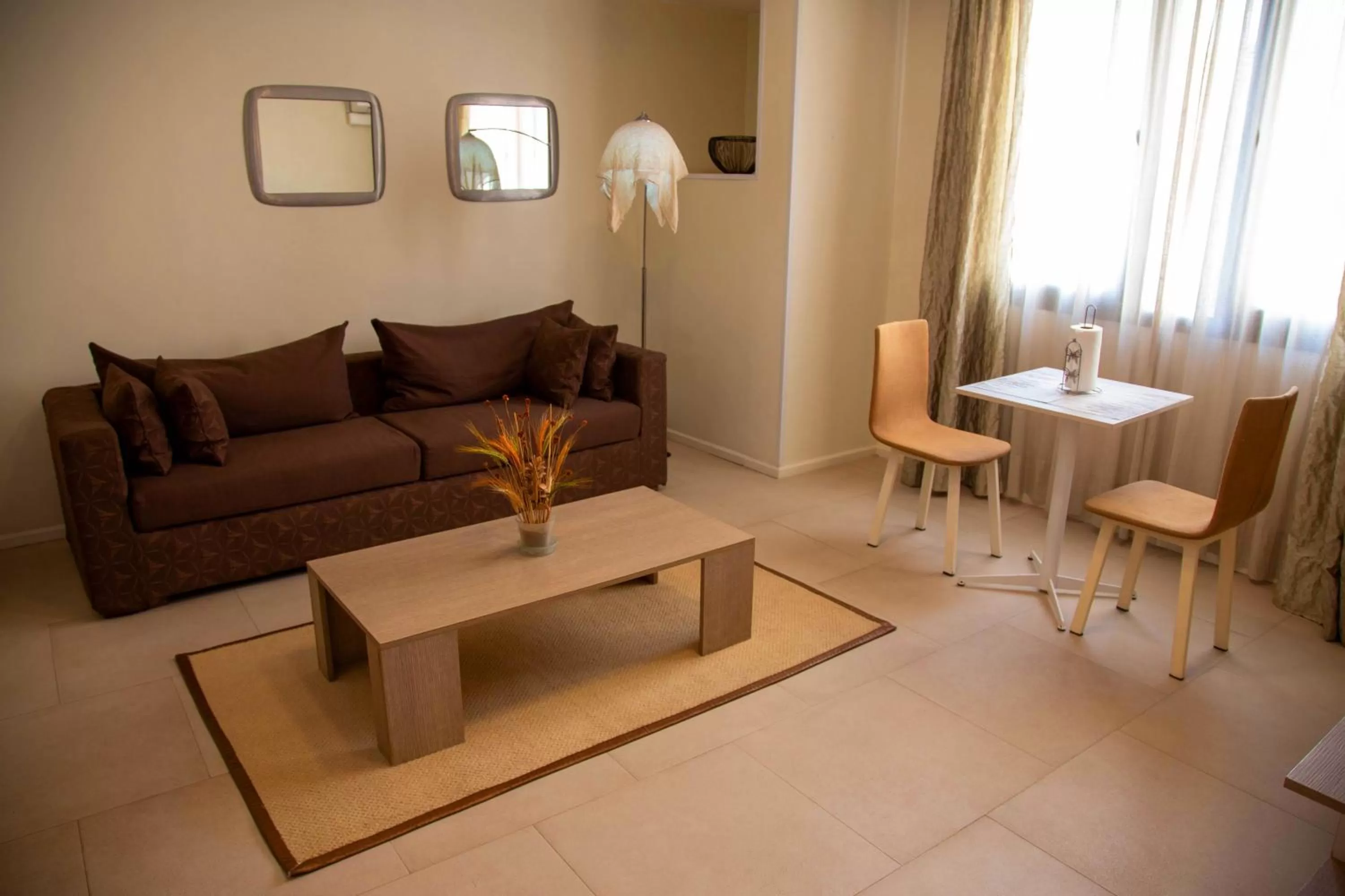 Living room in Hotel La Villette