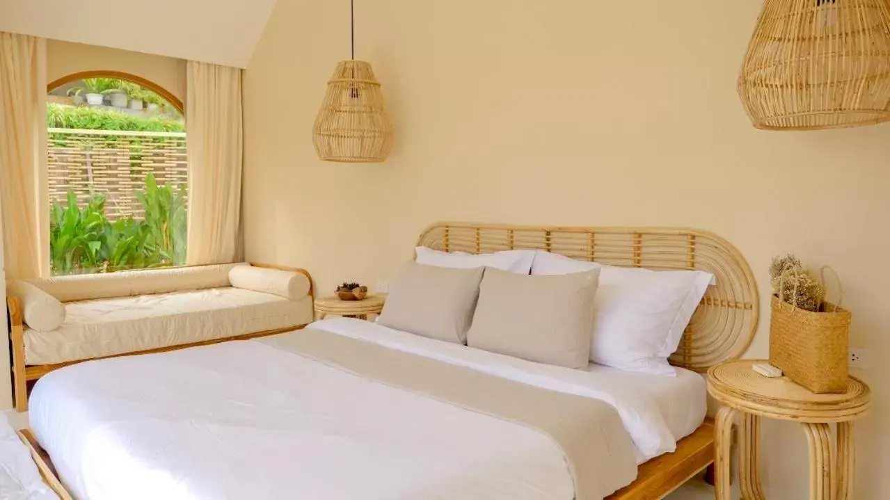 Bed in Hideout Koh Kood Bed in Hideout Koh Kood