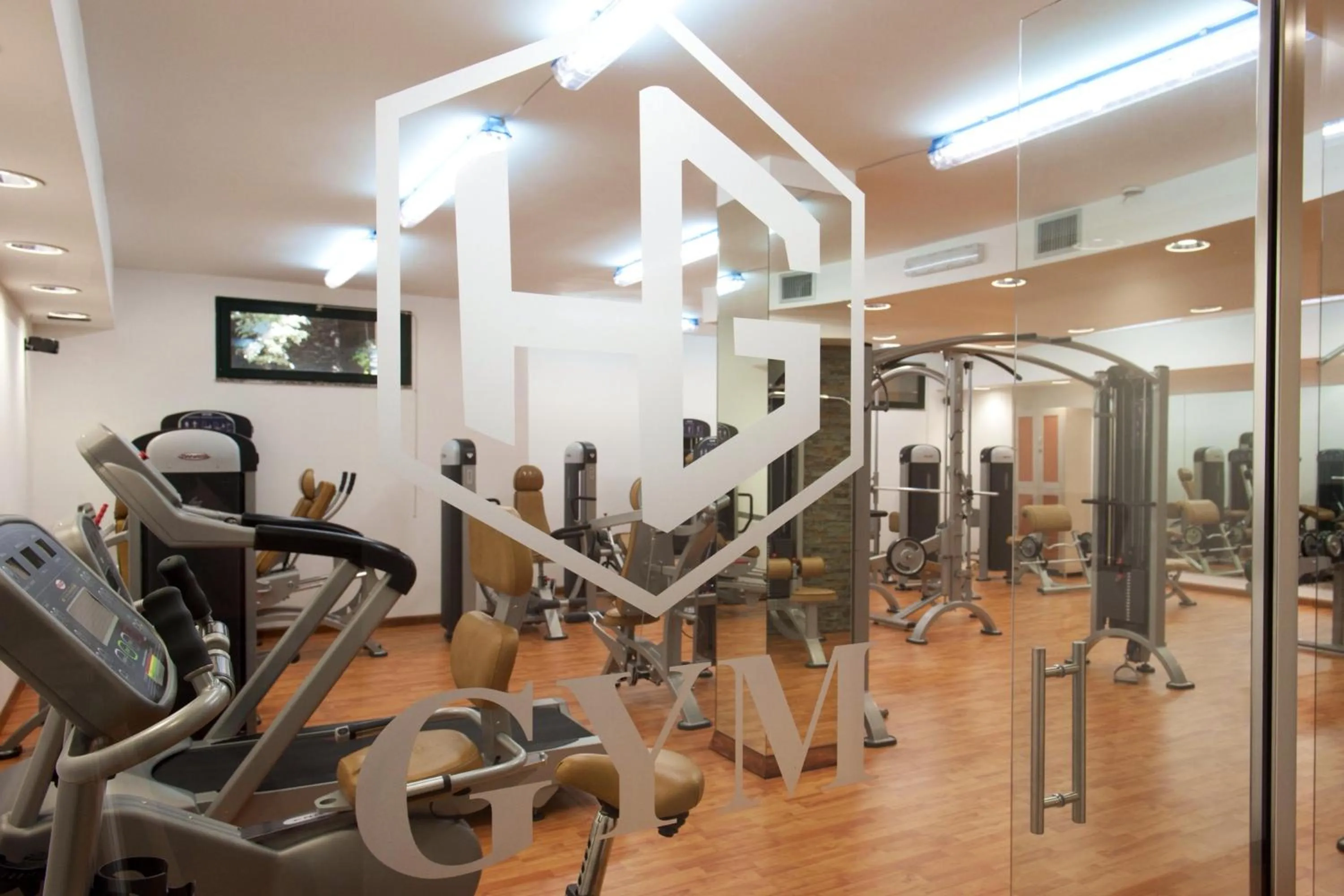 Fitness centre/facilities in Hotel Grillo