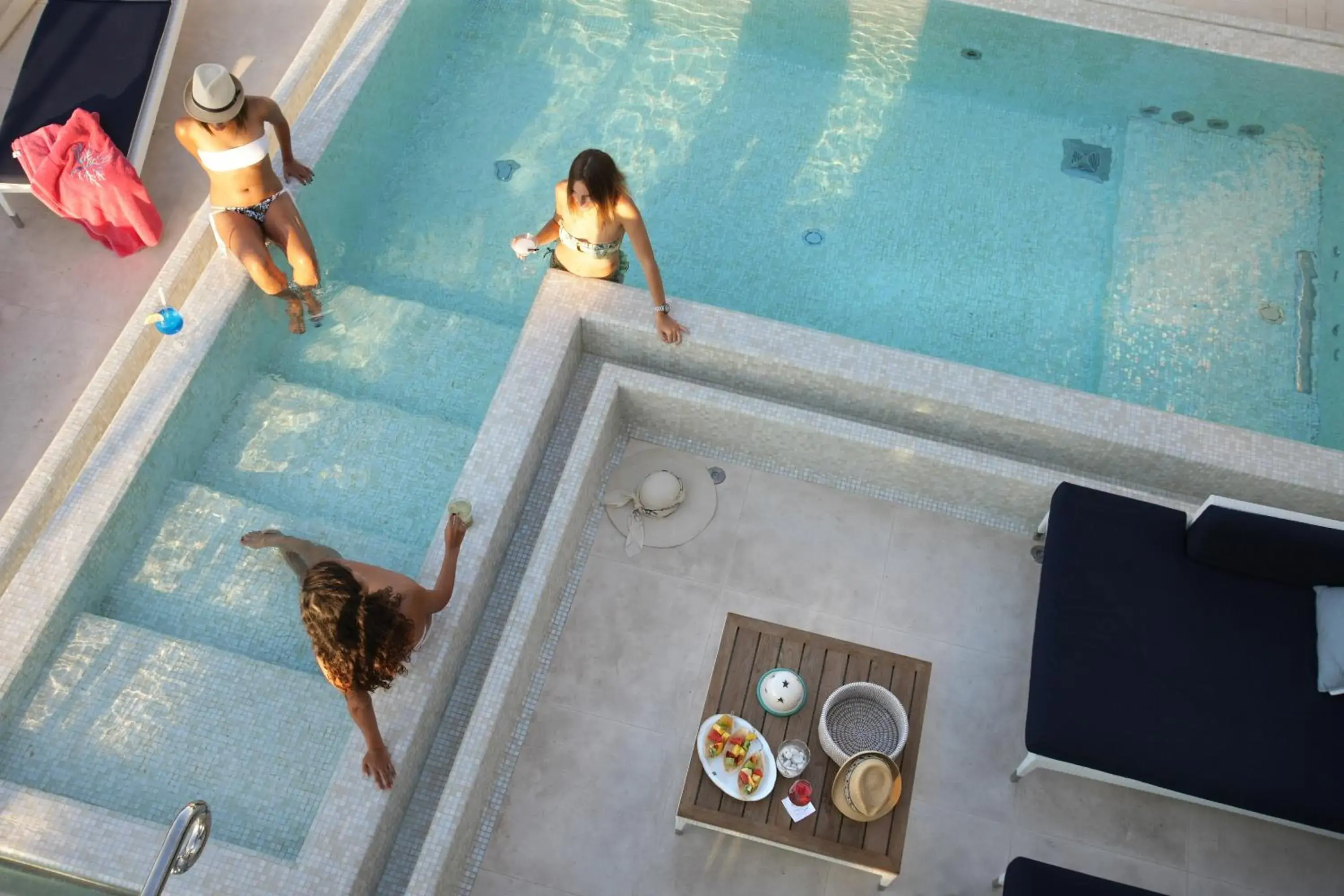 Hot Tub, Pool View in Palazzo del Corso - Boutique Hotel