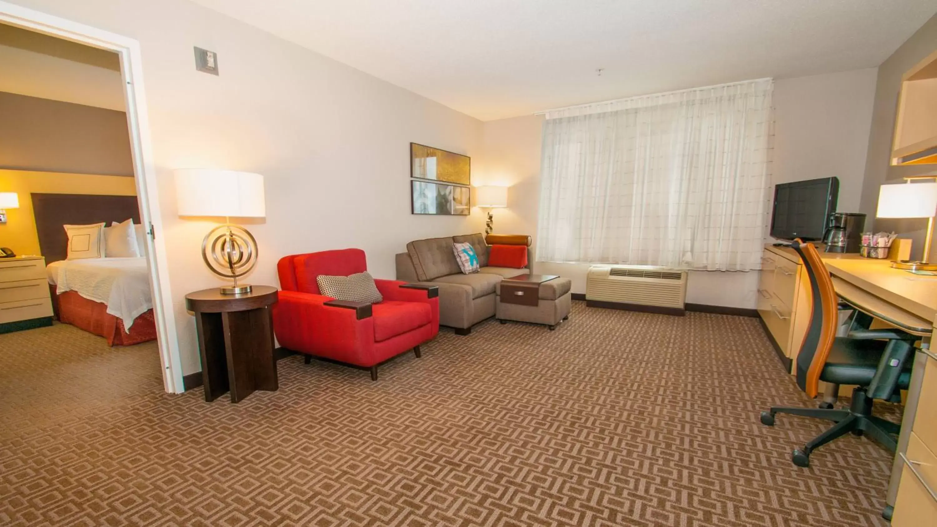 Bedroom, Seating Area in TownePlace Suites by Marriott Scranton Wilkes-Barre