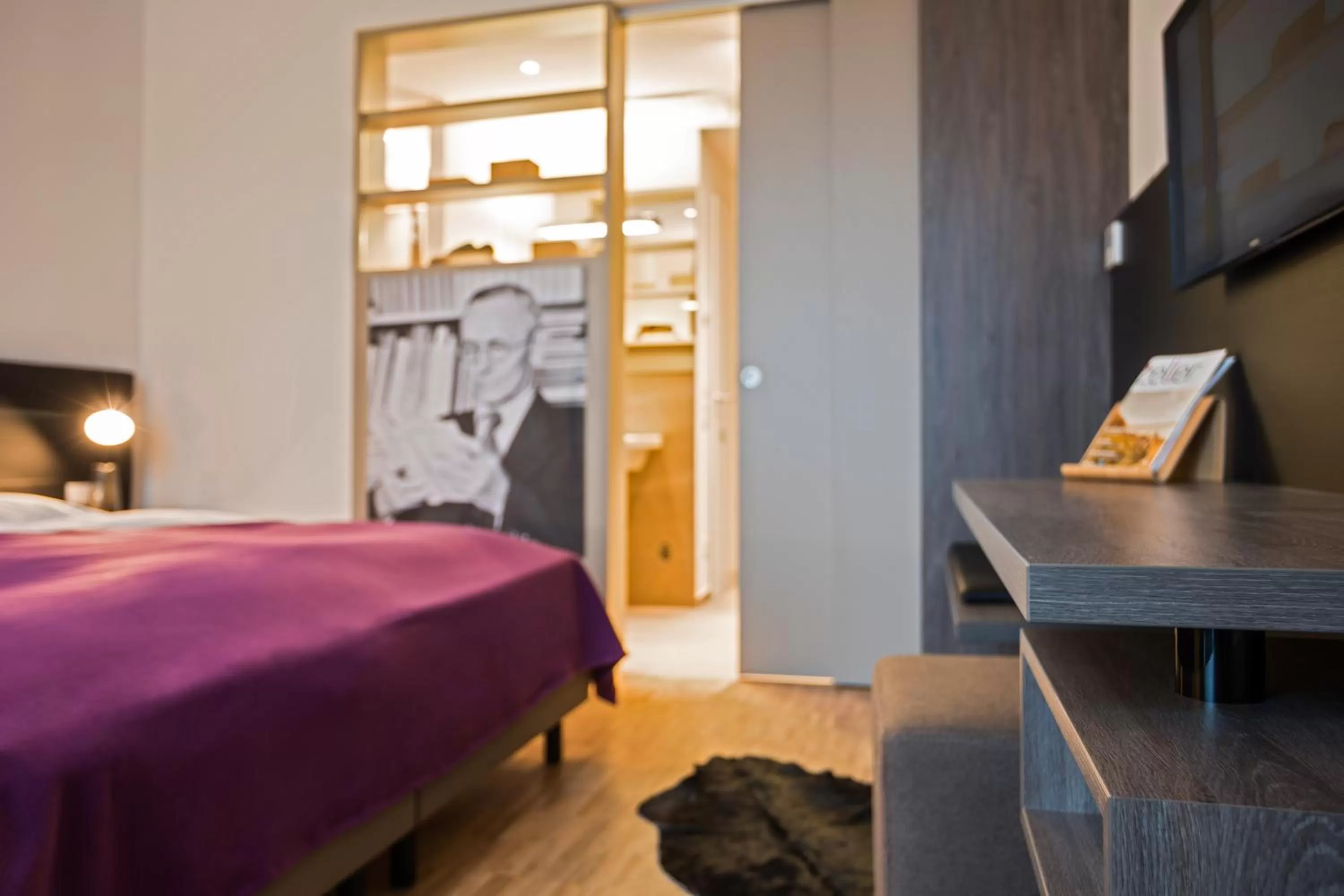 Decorative detail, Bed in Hotel K99