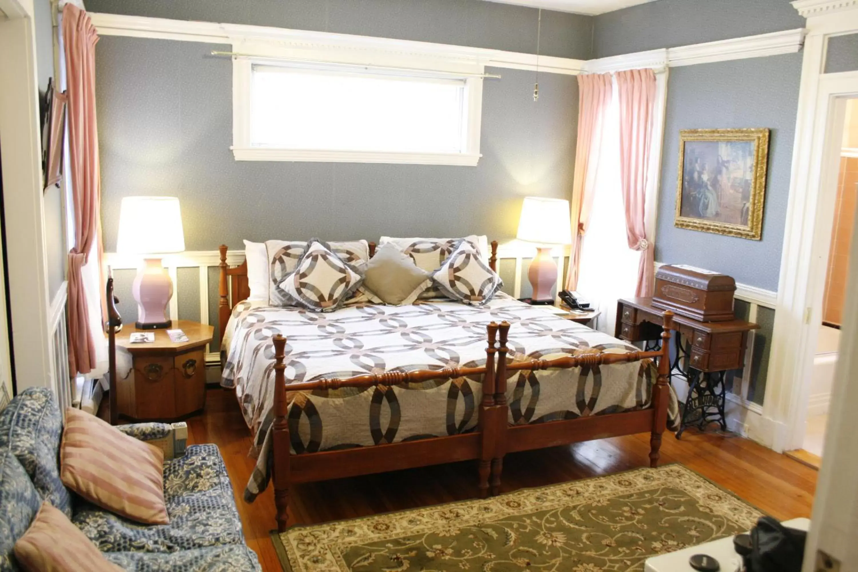 Photo of the whole room, Bed in The Coolidge Corner Guest House: A Brookline Bed and Breakfast