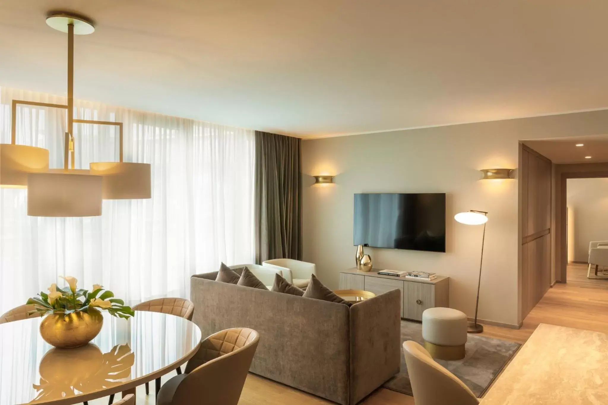 Living room, Seating Area in Rosa Grand Milano - Starhotels Collezione