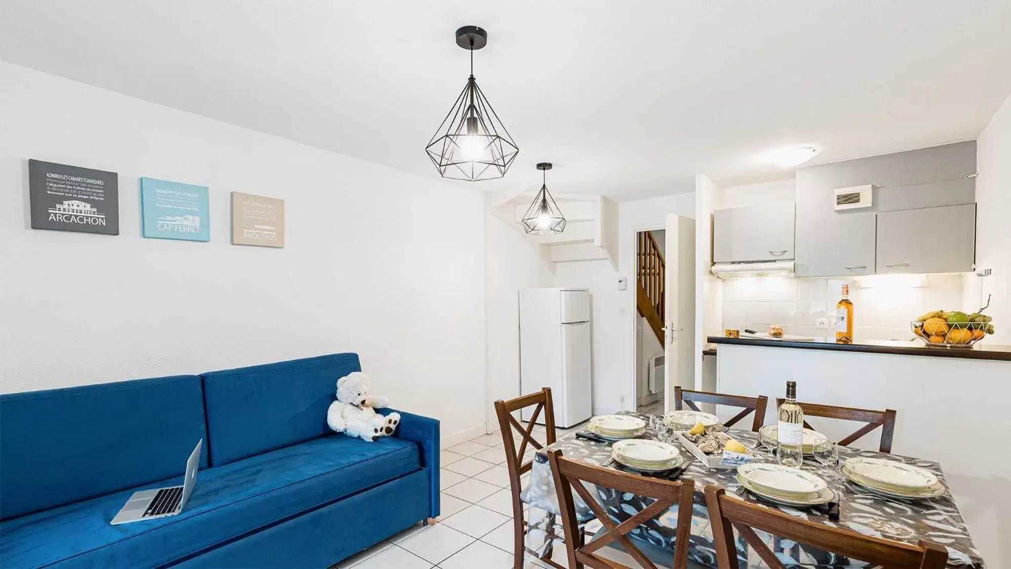 Living room, Dining Area in Madame Vacances Les Rives Marines